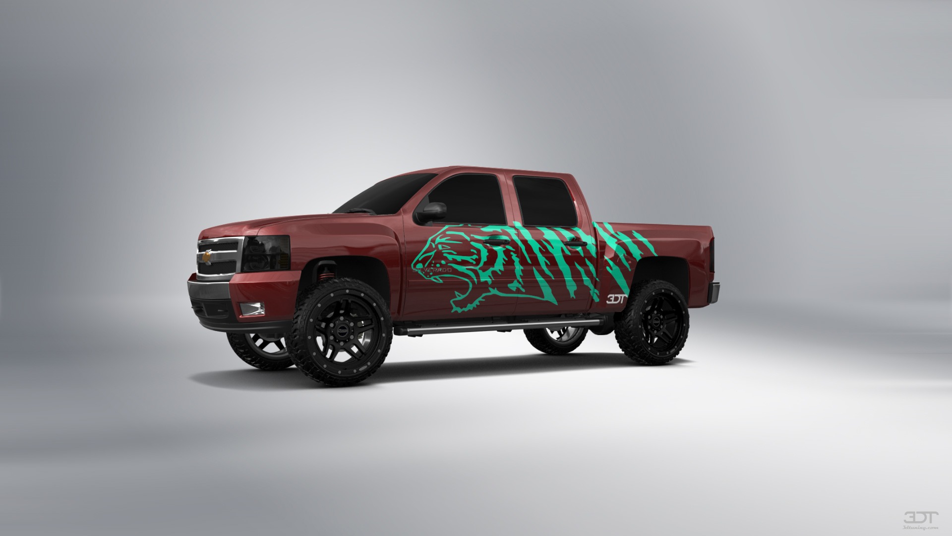 Chevrolet Silverado 1500 Crew Cab 4 Door pickup truck 2007 tuning