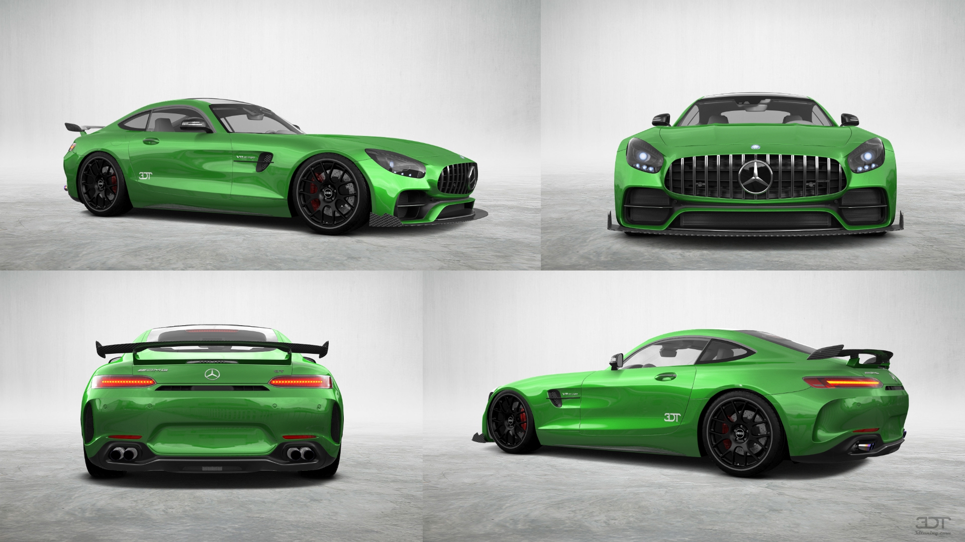 Mercedes AMG GT 2 door fastback coupe 2015 tuning