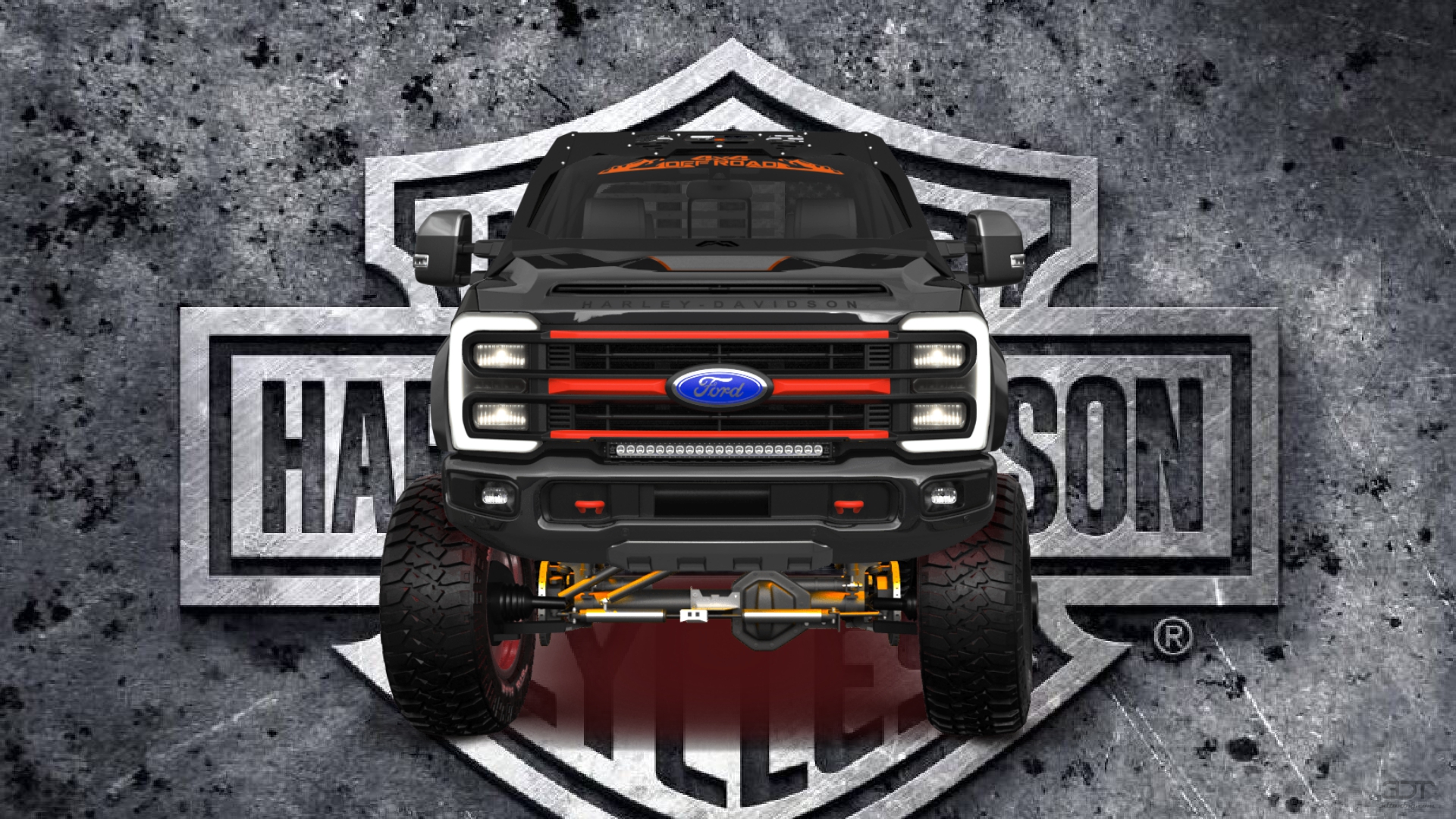 Ford F-350 DRW Crew Cab 4 Door pickup truck 2023 Images