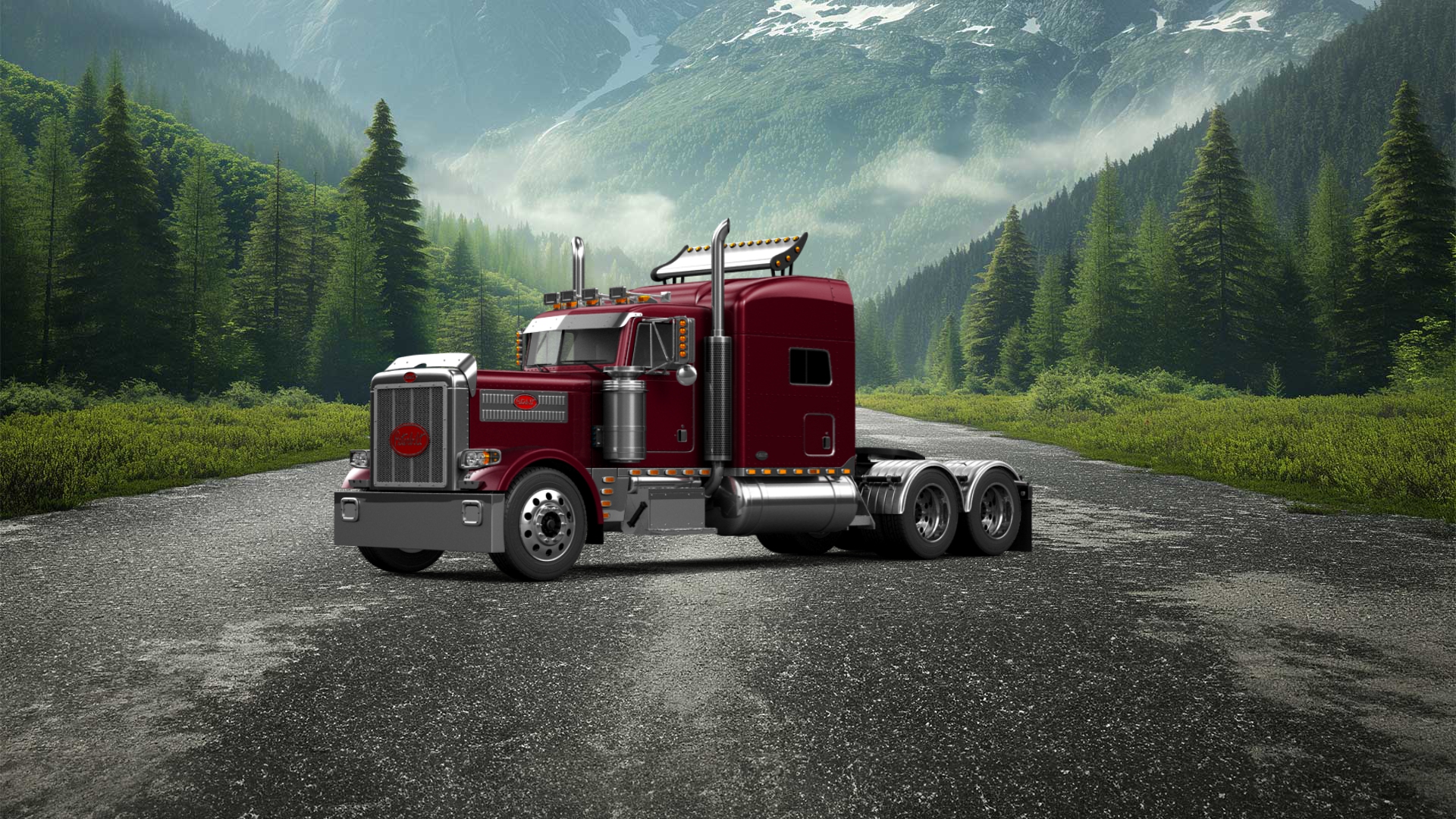 Peterbilt 359 Truck 1987 tuning