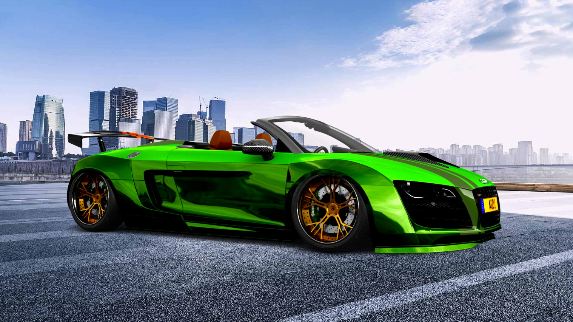 Audi R8 Spyder 2 Door Convertible 2008