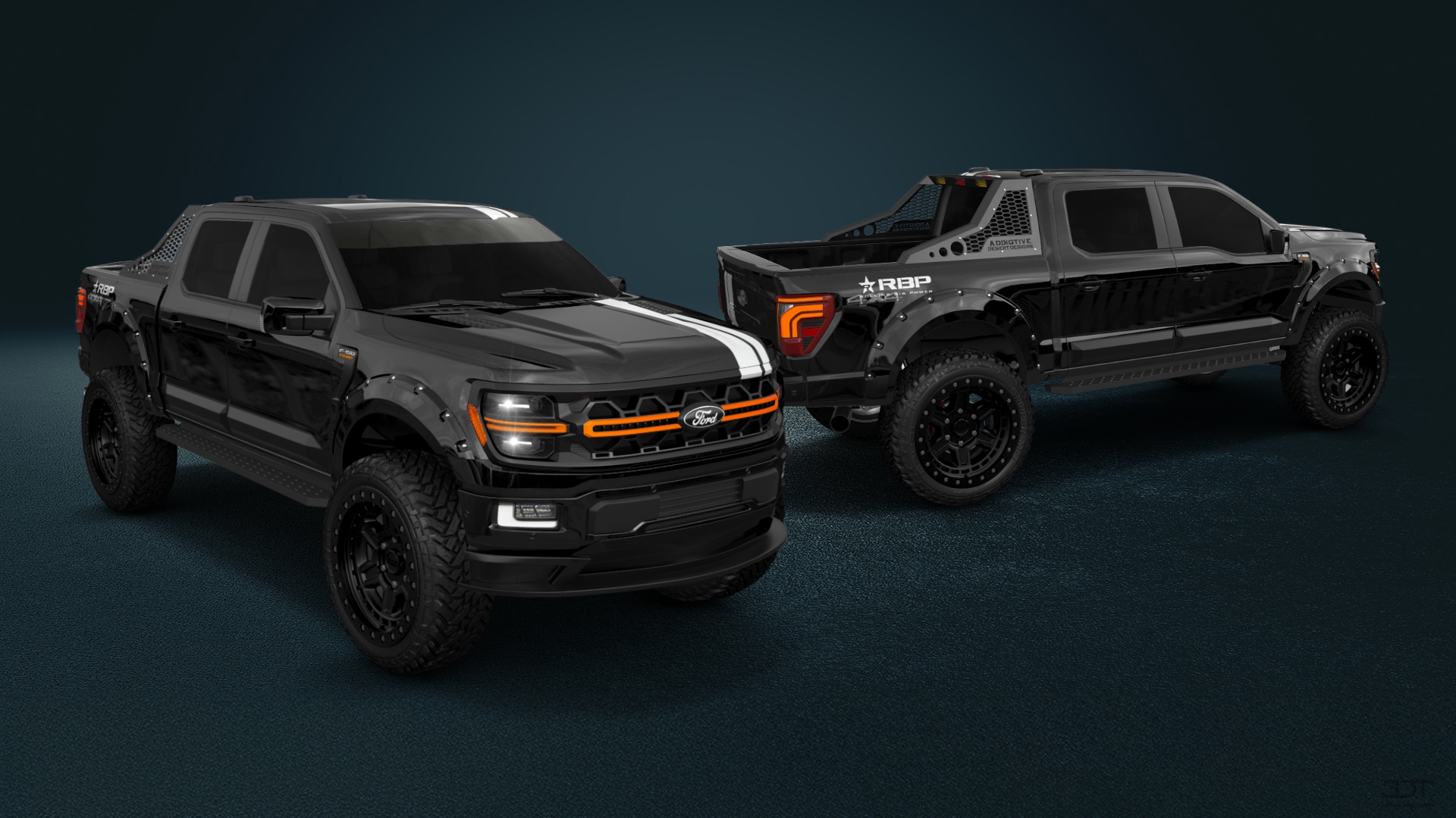 Ford F-150 SuperCrew 4 Door pickup truck 2024 tuning