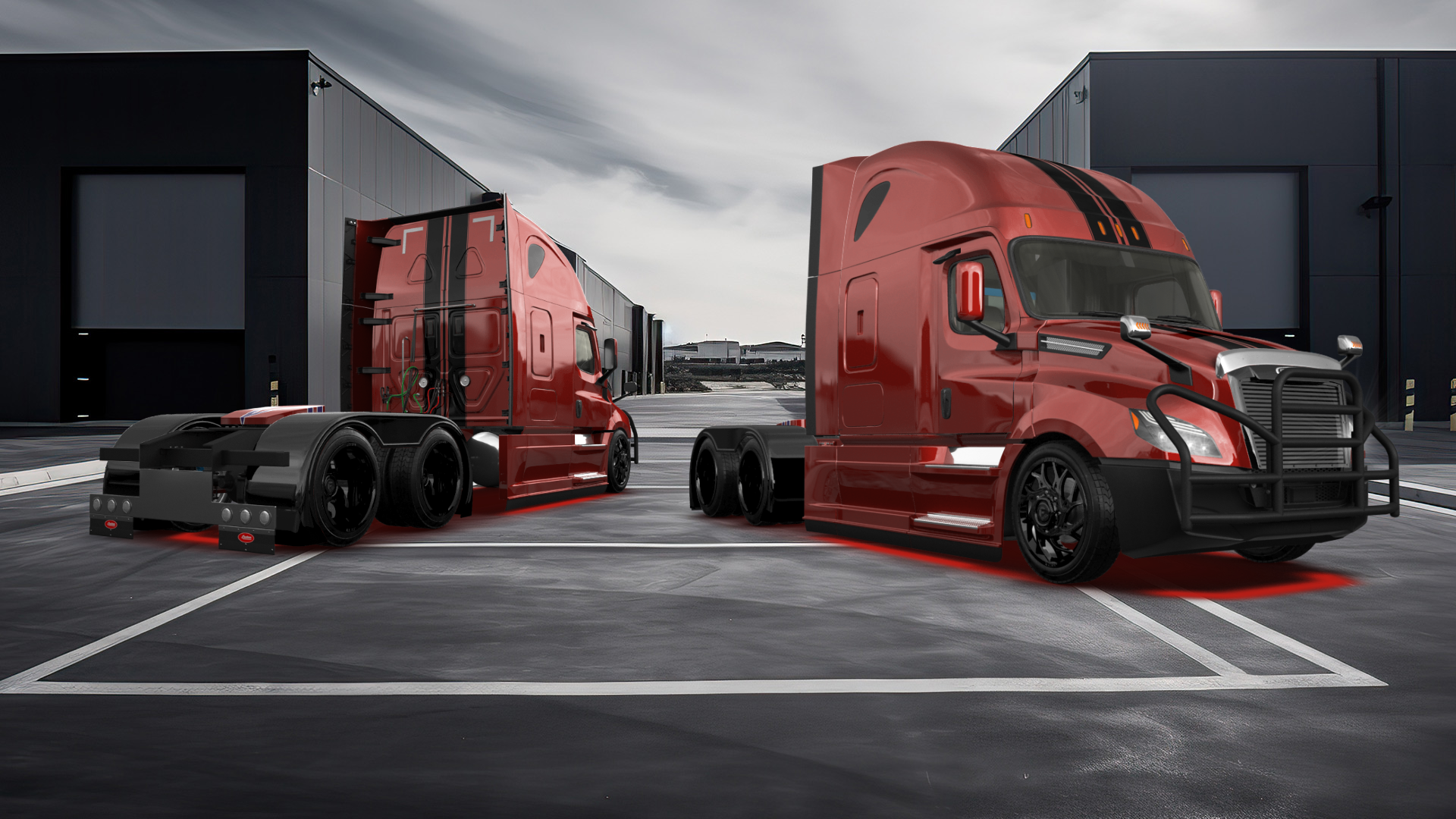 Freightliner Cascadia Sleeper Cab Truck 2018 Images