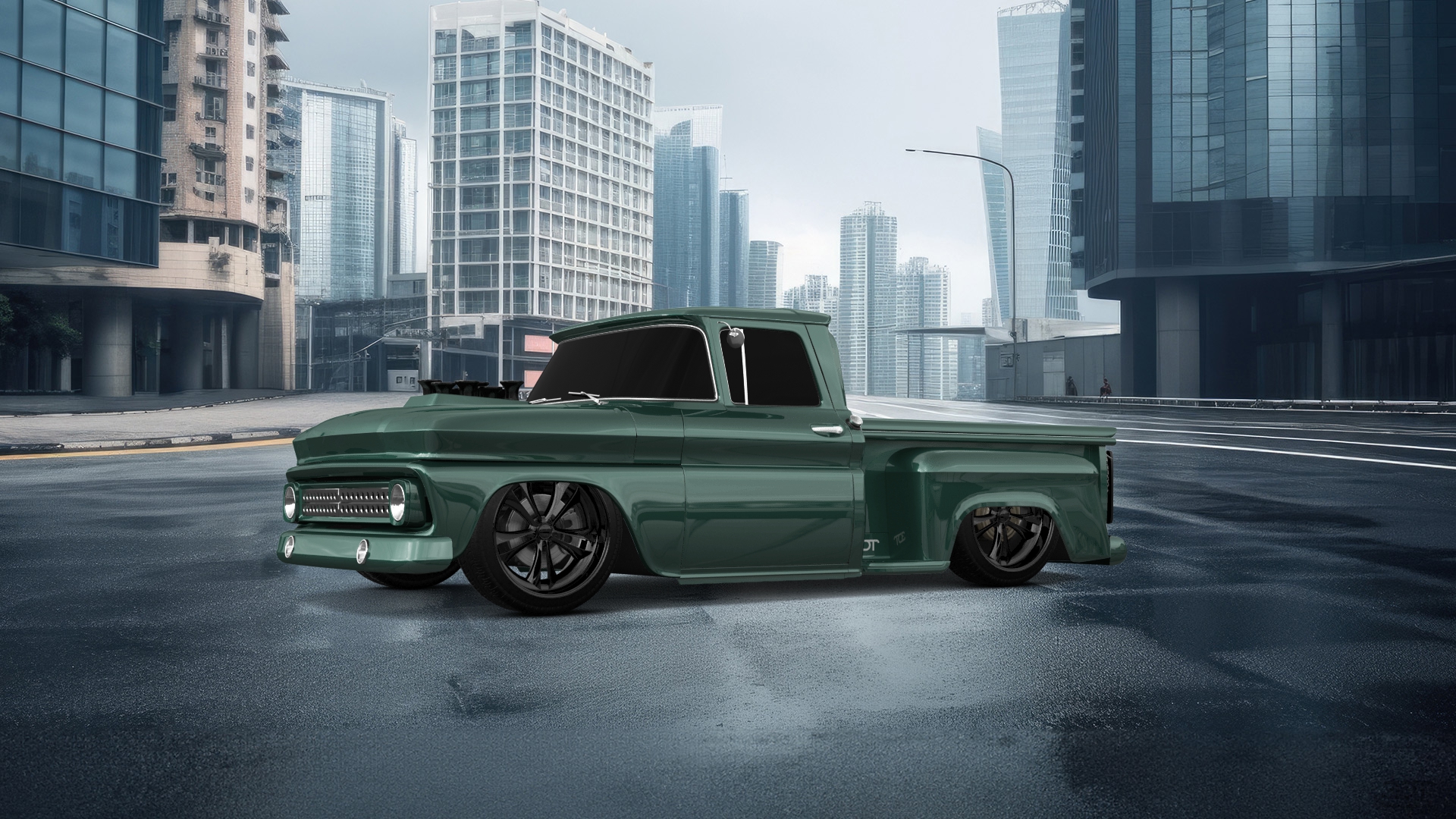 Chevrolet C-10 Stepside 2 Door pickup truck 1963
