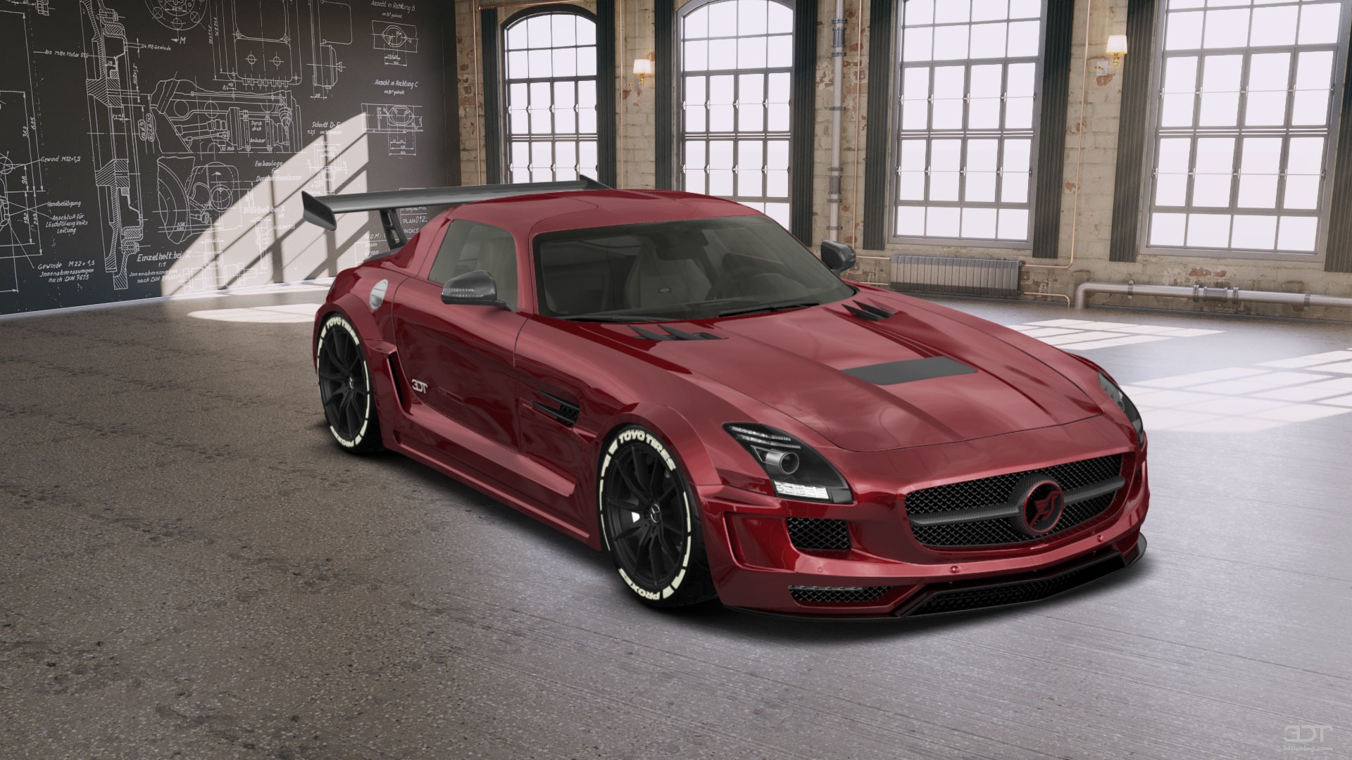 Mercedes SLS 2 Door Coupe 2011