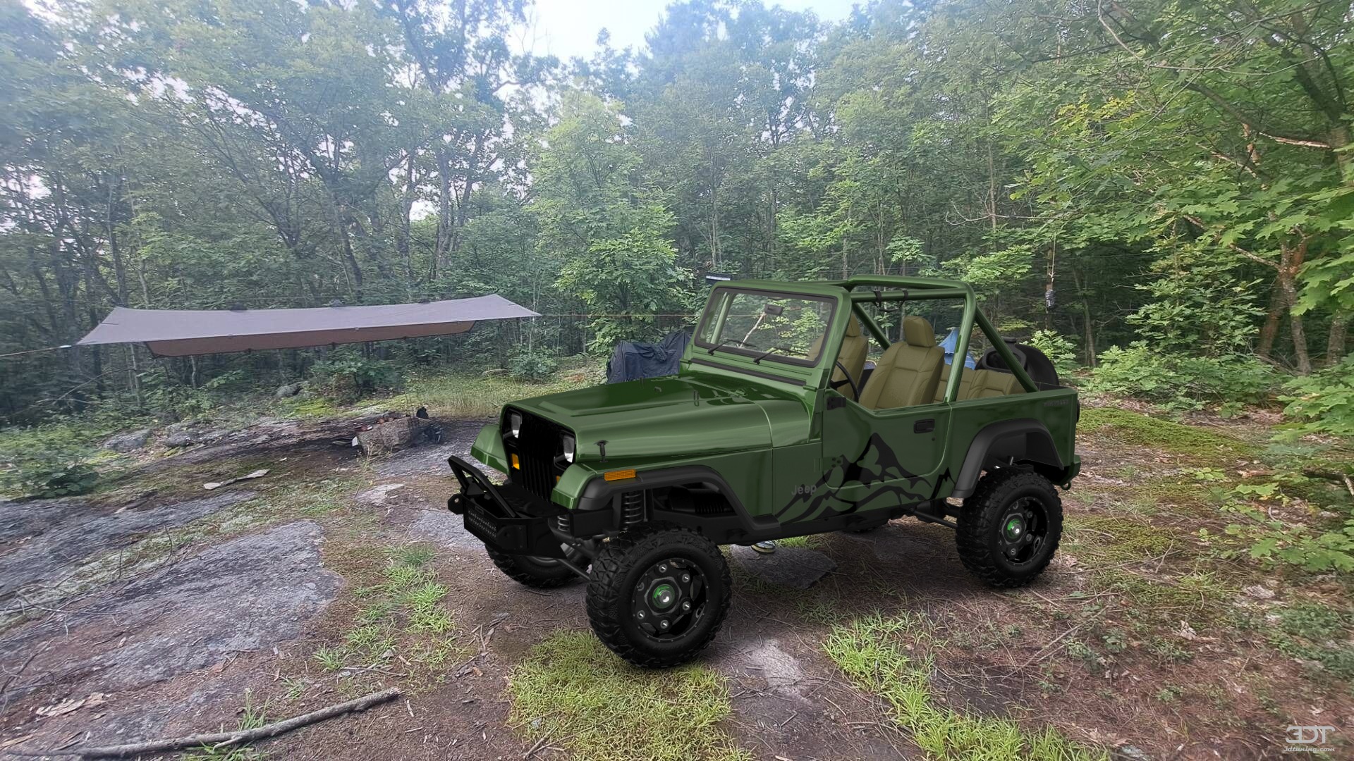 Jeep Wrangler YJ 2 Door SUV 1990 Изображения