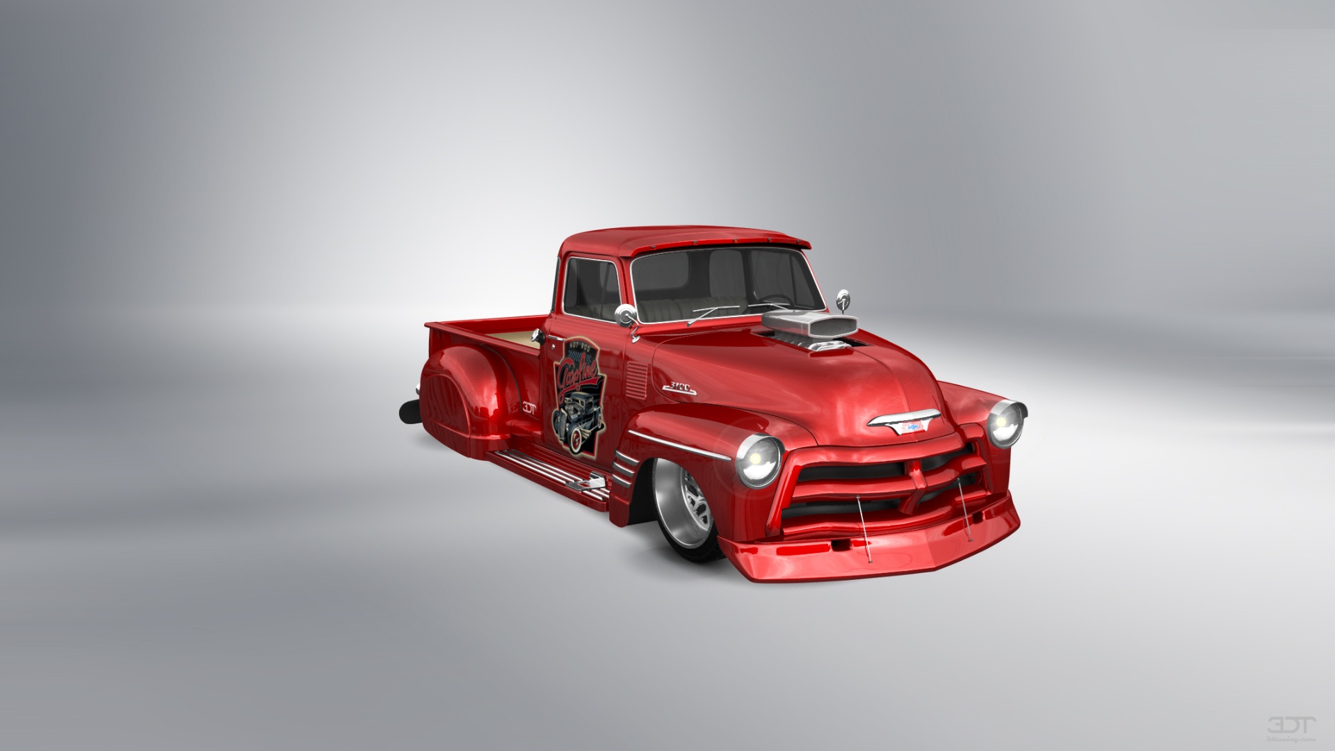 Tuning Chevrolet 3100 2 Door pickup truck 1954