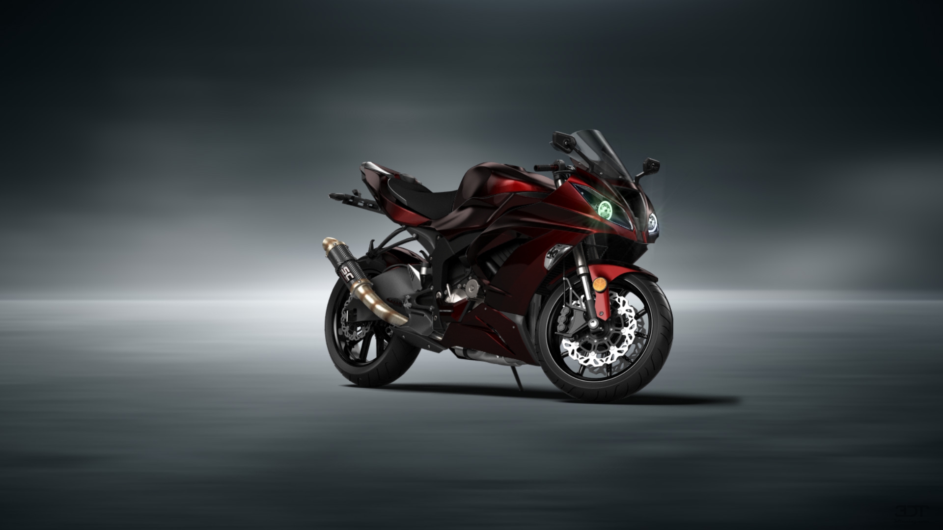 Kawasaki Ninja ZX 6R Sport Bike 2015
