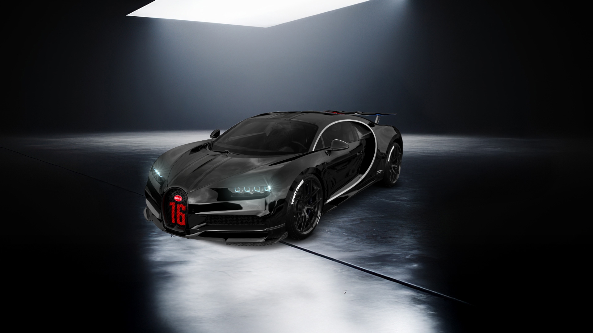 Bugatti Chiron 2 Door Coupe 2016 tuning