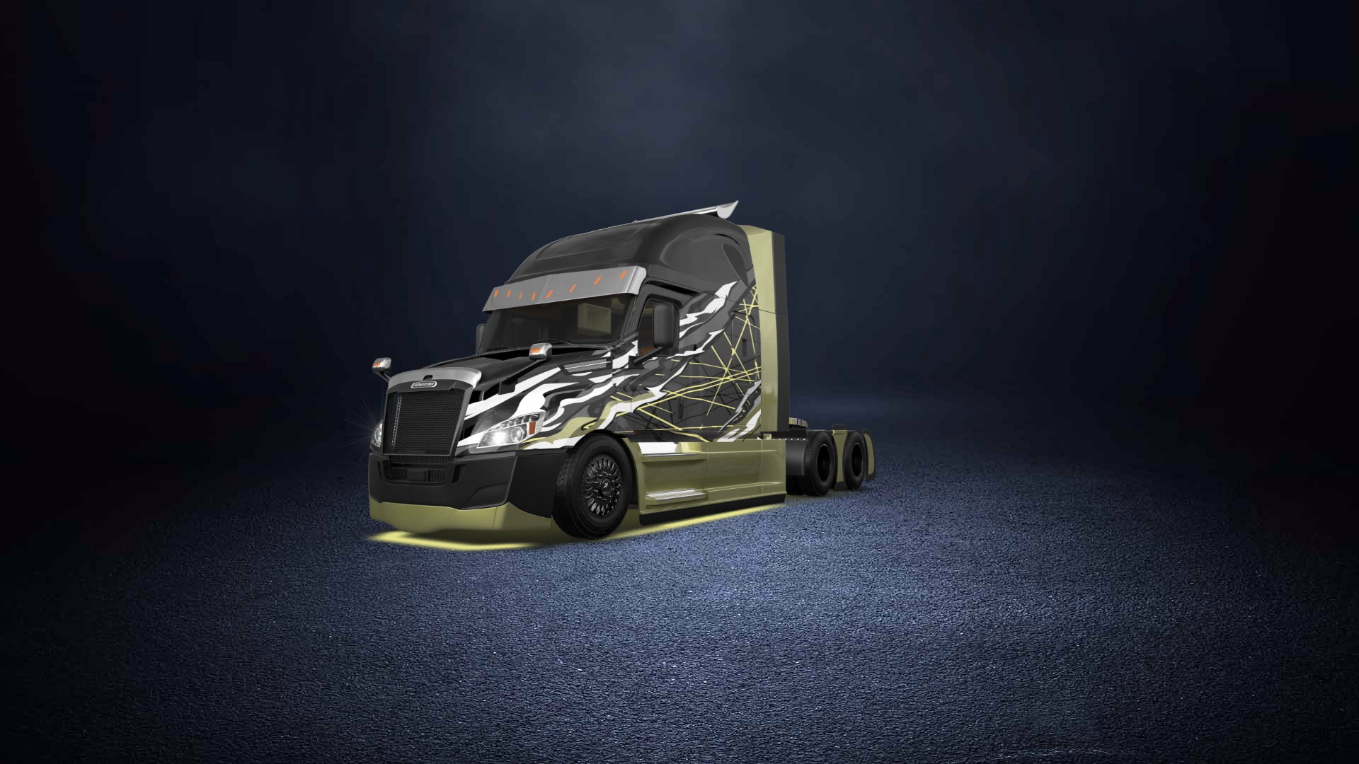 Freightliner Cascadia Sleeper Cab Truck 2018