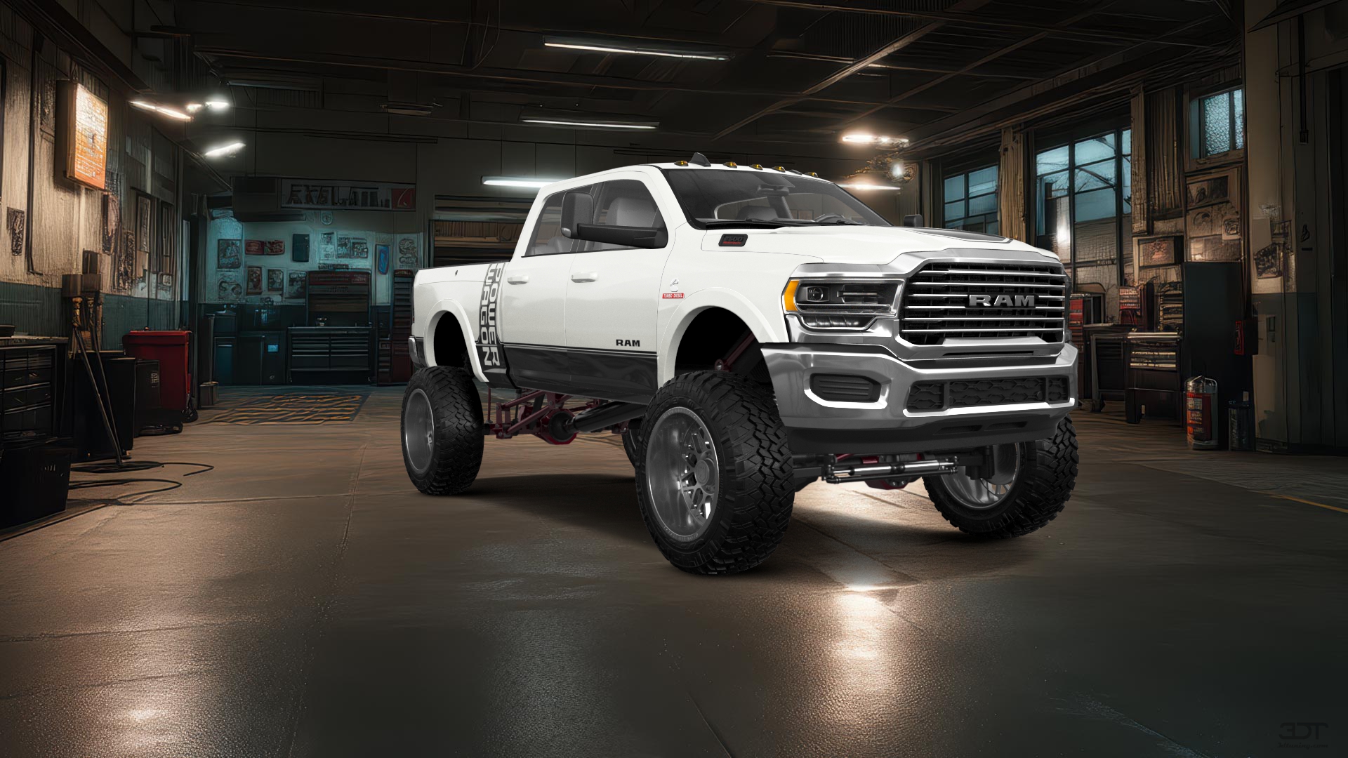 Dodge Ram 2500 4 Door pickup truck 2020 tuning