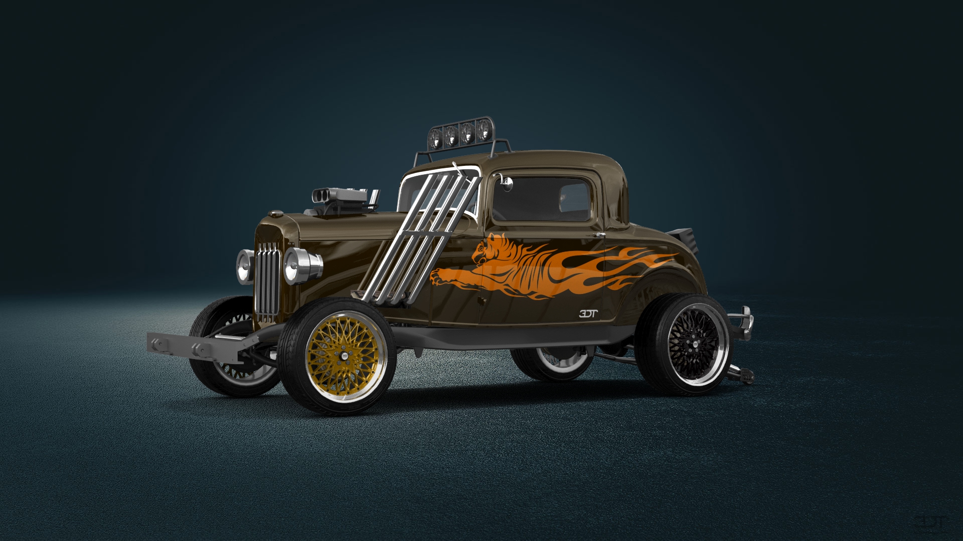 Ford Model B Deluxe 2 Door Coupe 1932 tuning