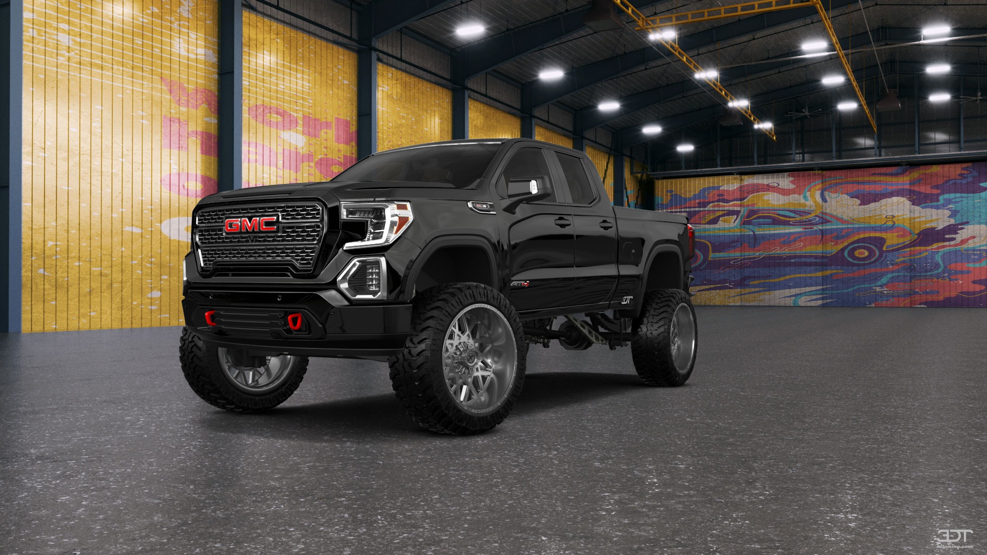 GMC Sierra 1500 4 Door pickup truck 2019 tuning
