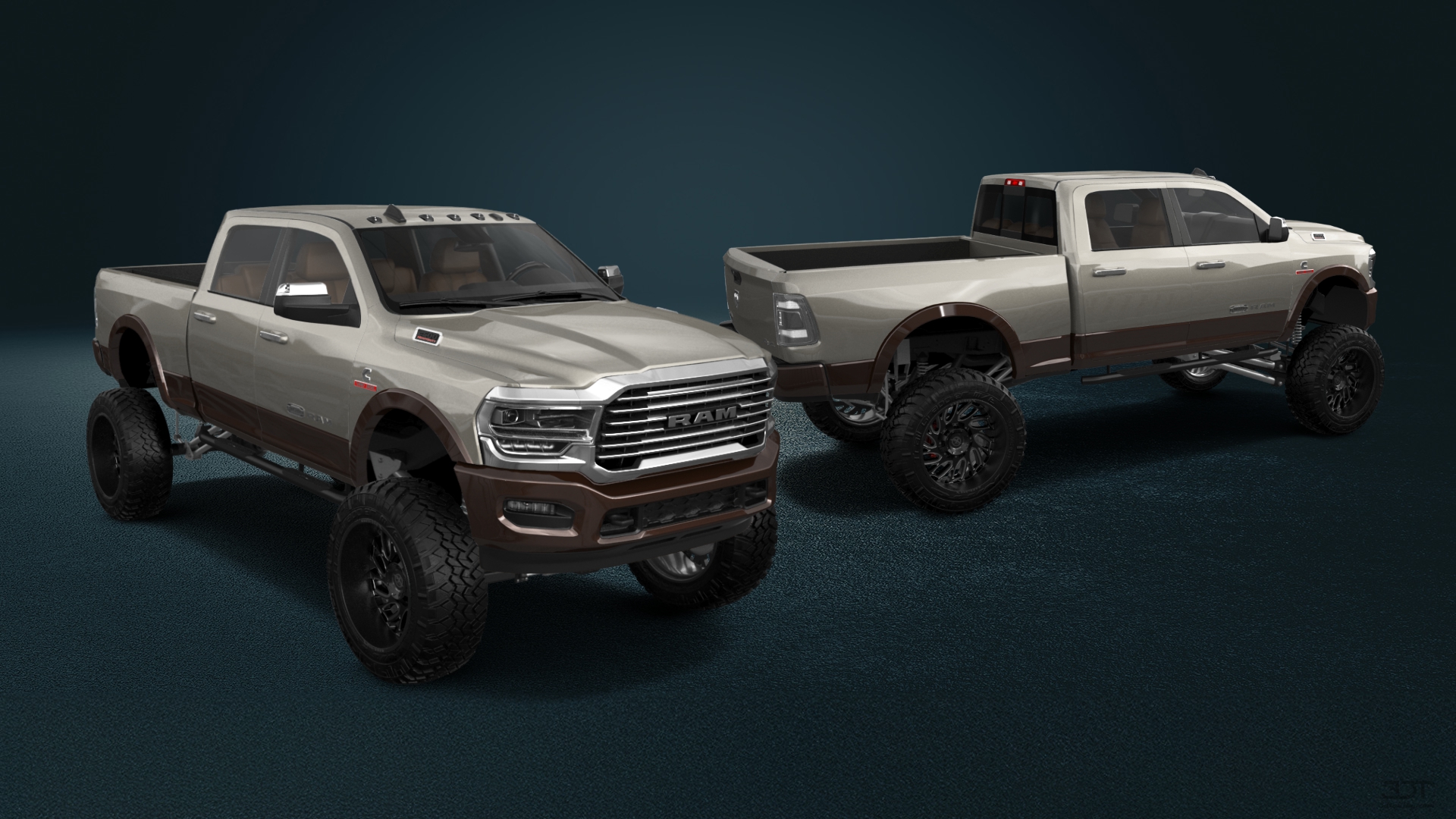 Dodge Ram 2500 4 Door pickup truck 2020 tuning