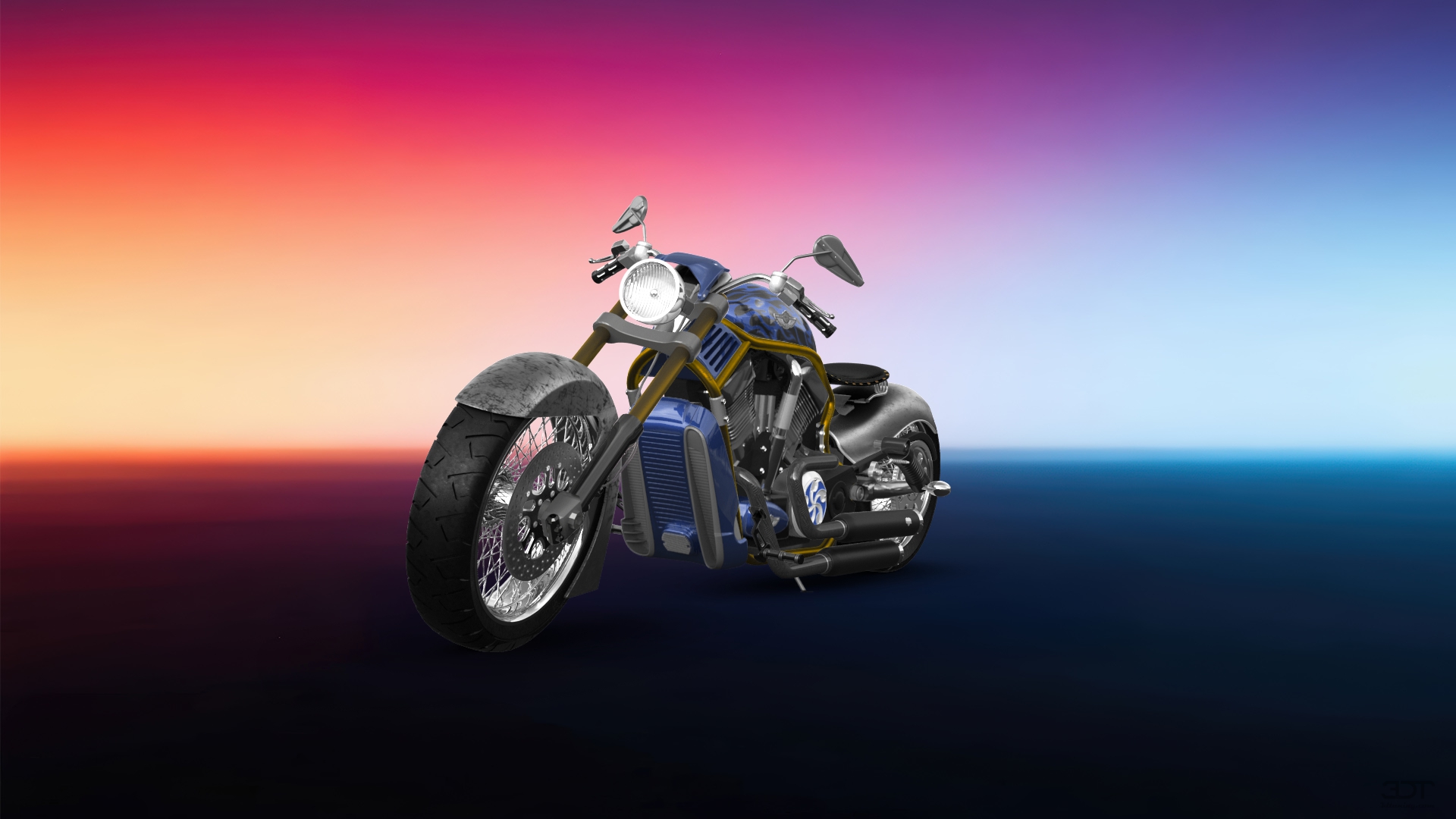 Harley-Davidson Custom Chopper Cruiser 2011