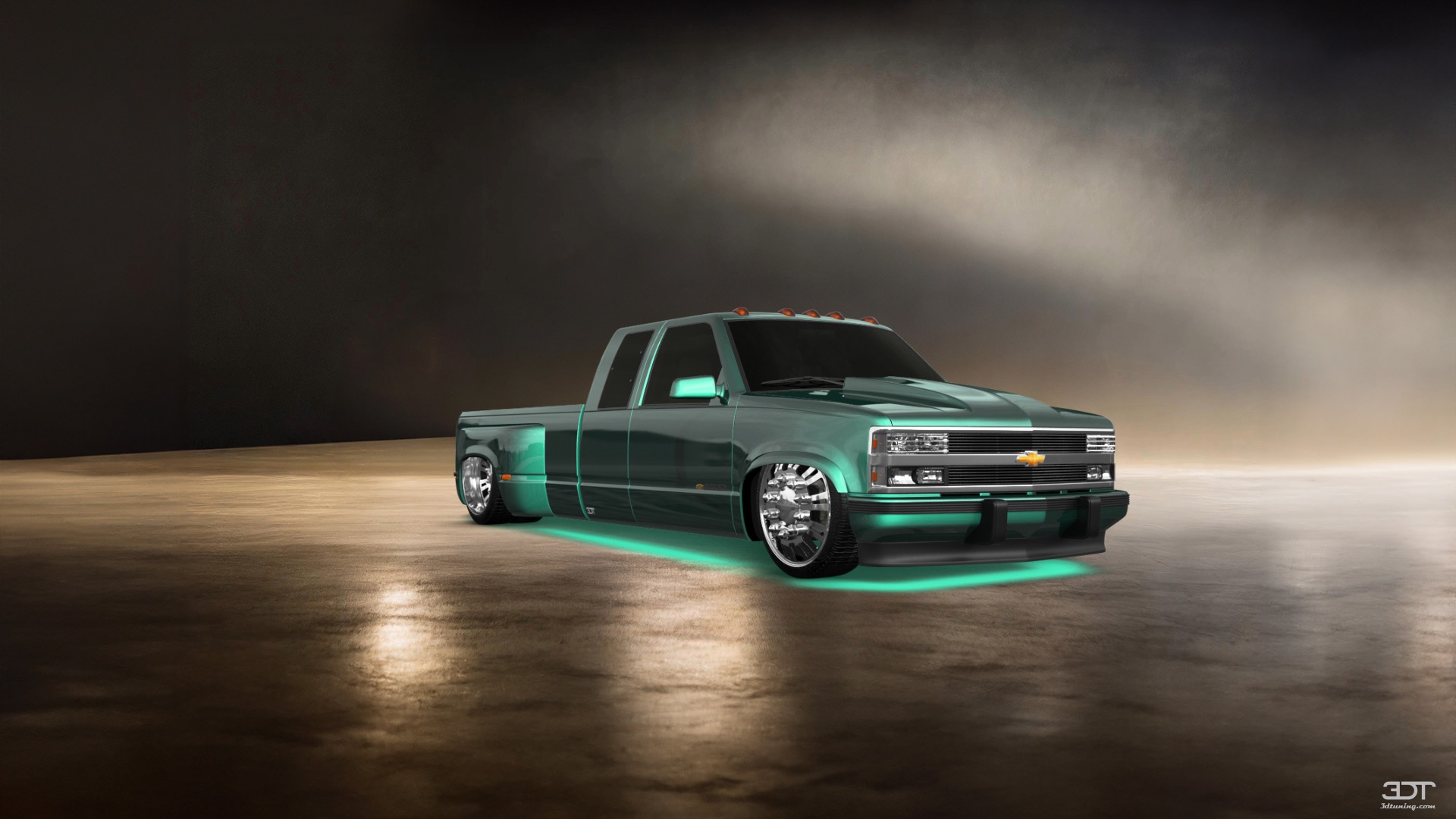 Chevrolet K3500 Extended Cab Pickup Truck 1988