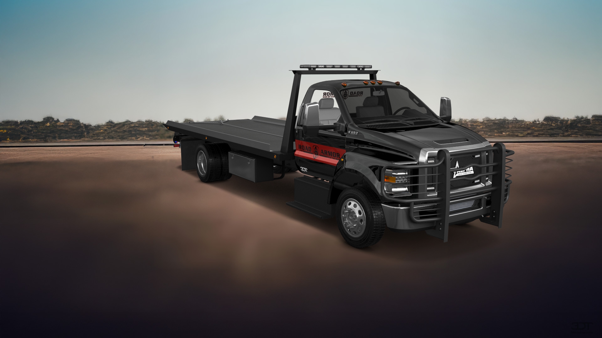 Ford F-650 Tow Truck Pickup 2016 tuning