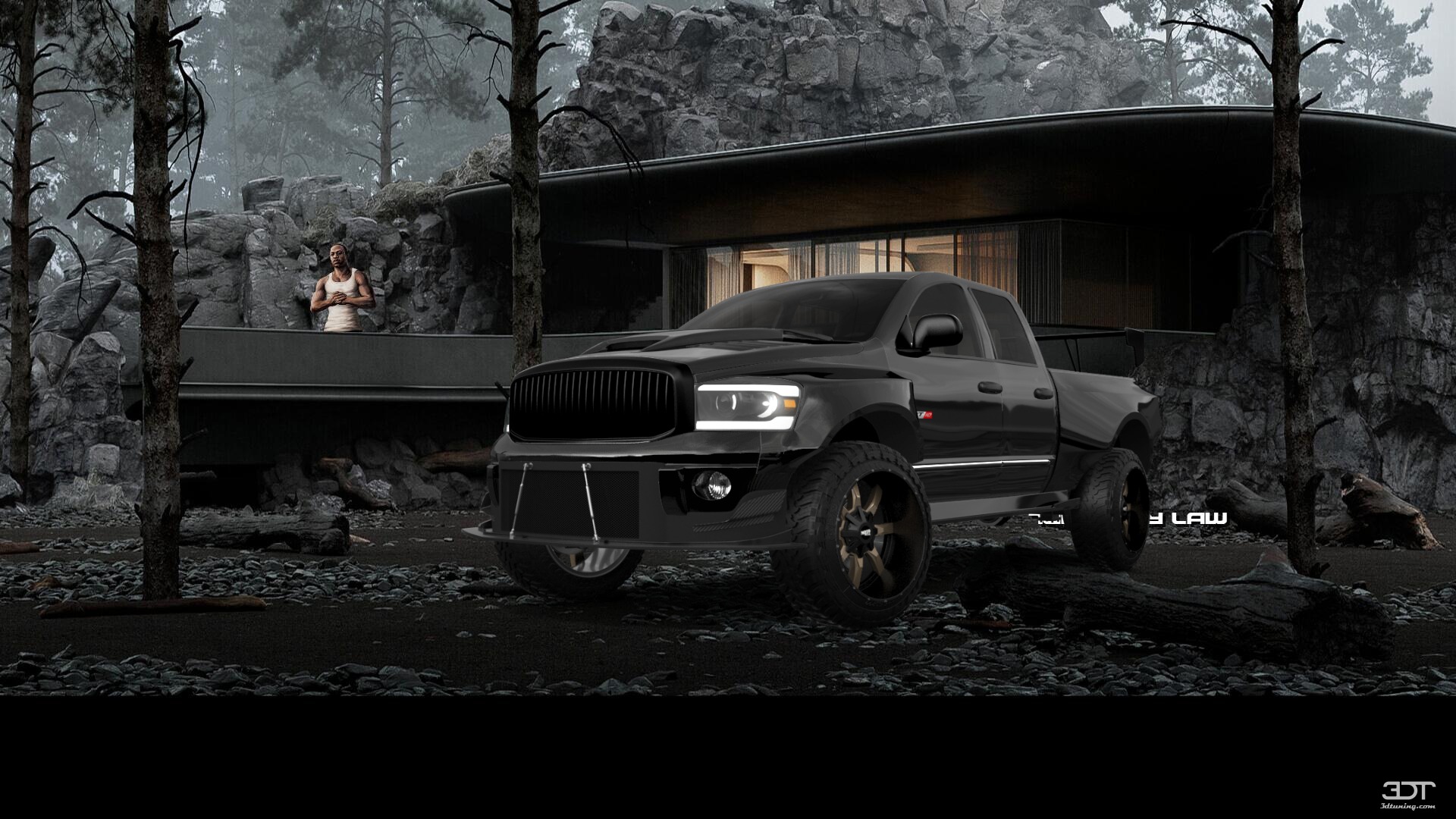 Dodge Ram 1500 Quad-Cab 4 Door pickup truck 2006 tuning