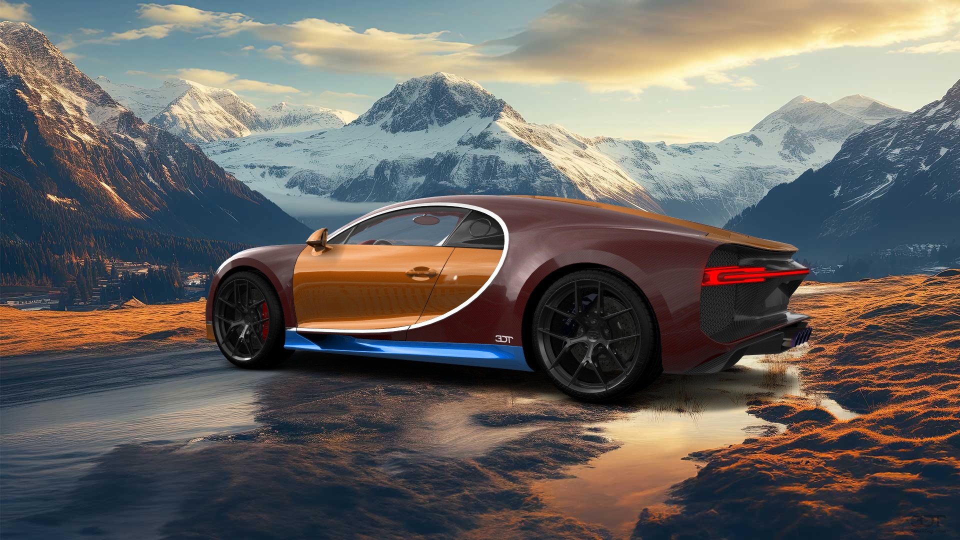 Bugatti Chiron 2 Door Coupe 2016