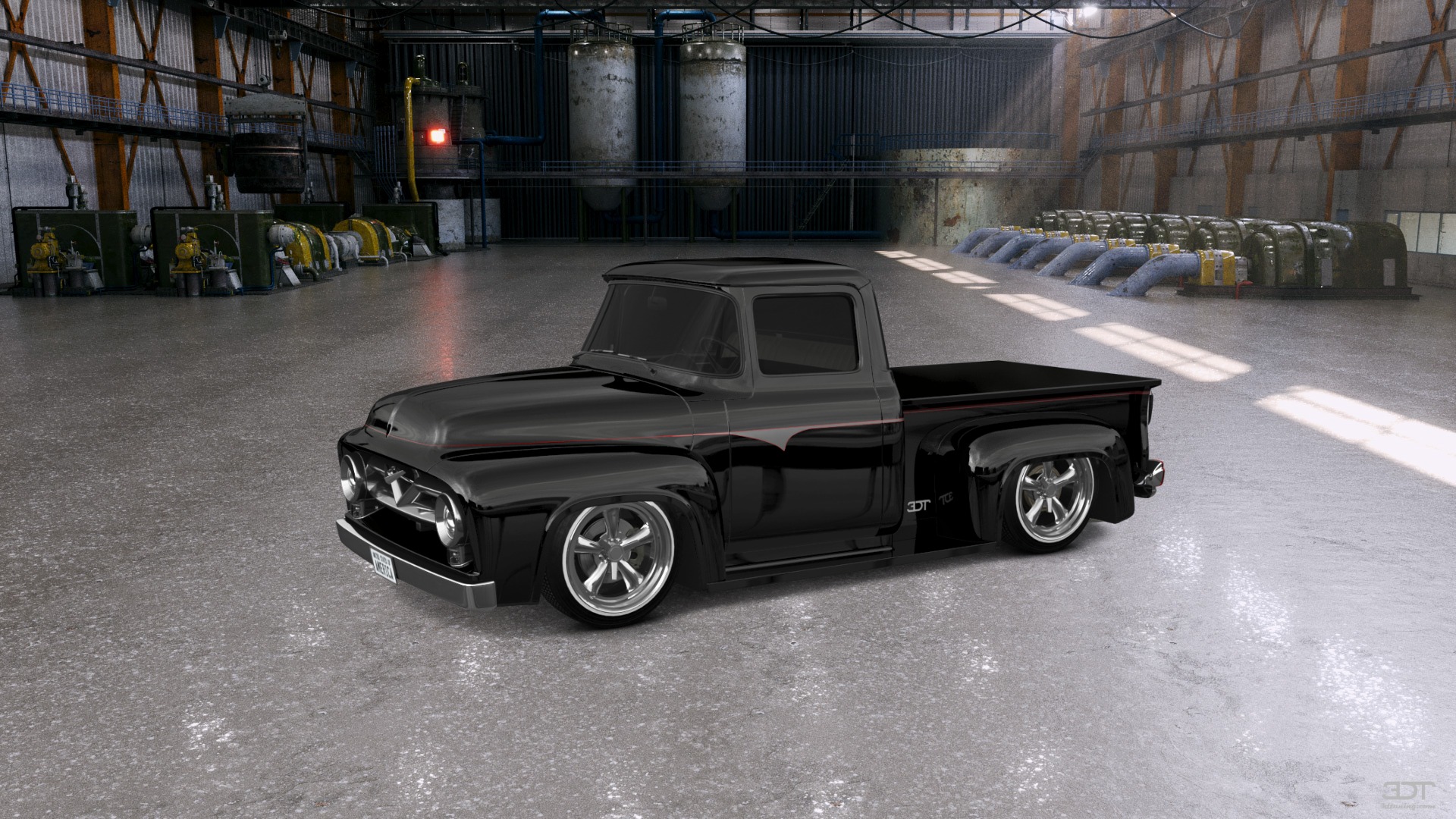 Ford F-100 2 Door truck 1956 tuning