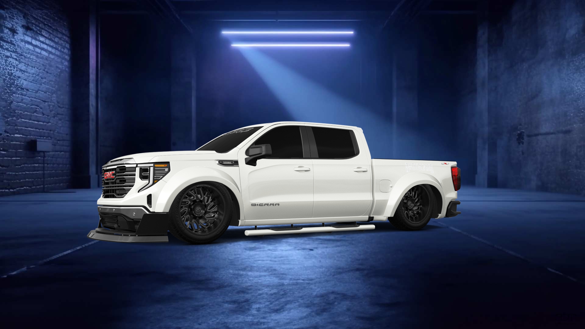 GMC Sierra 1500 Crew Cab 5.8 ft box 4 Door pickup truck 2023 tuning