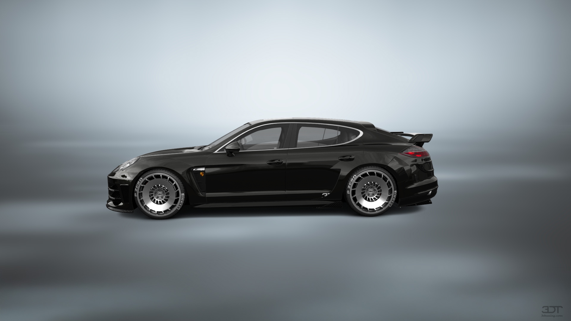 Porsche Panamera 4 door fastback saloon 2011