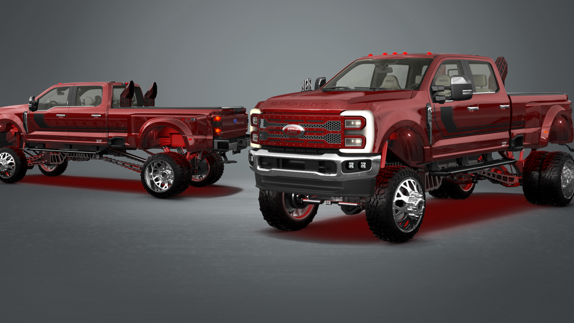 Ford F-350 DRW Crew Cab 4 Door pickup truck 2023 tuning