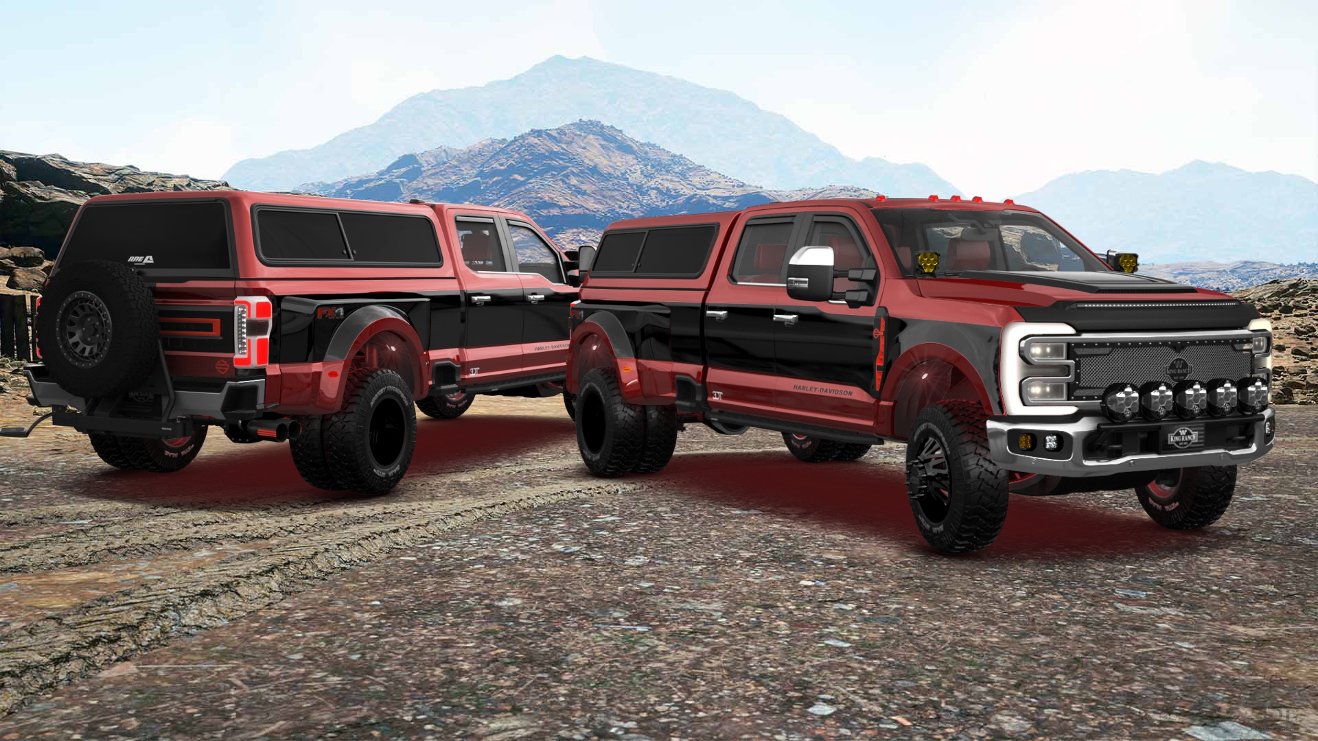 Ford F-350 DRW Crew Cab 4 Door pickup truck 2023 tuning