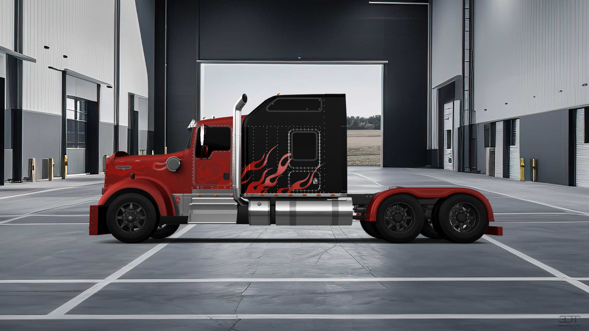 Kenworth W900 Sleeper Cab Truck 2015