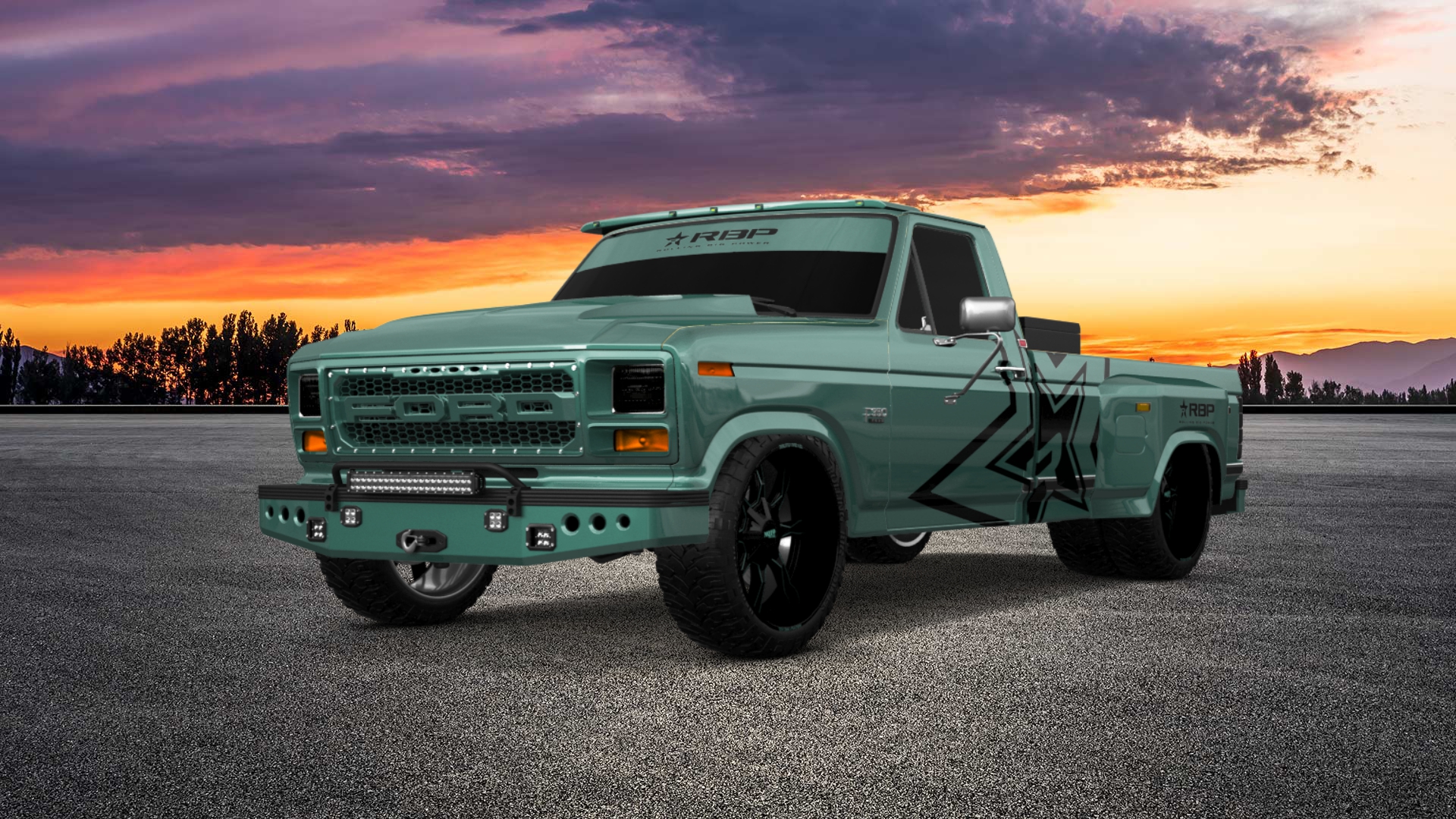 Ford F-350 Dually Regular Cab 2 Door pickup truck 1980