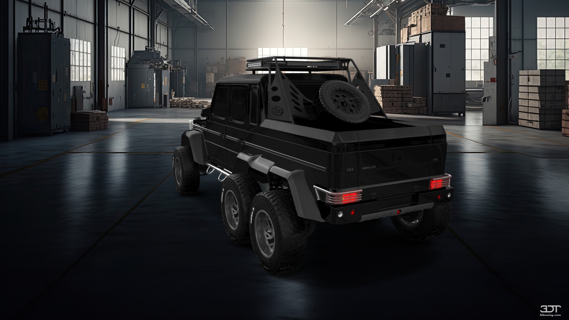 Mercedes G 63 AMG 6x6 4 Door pickup truck 2013