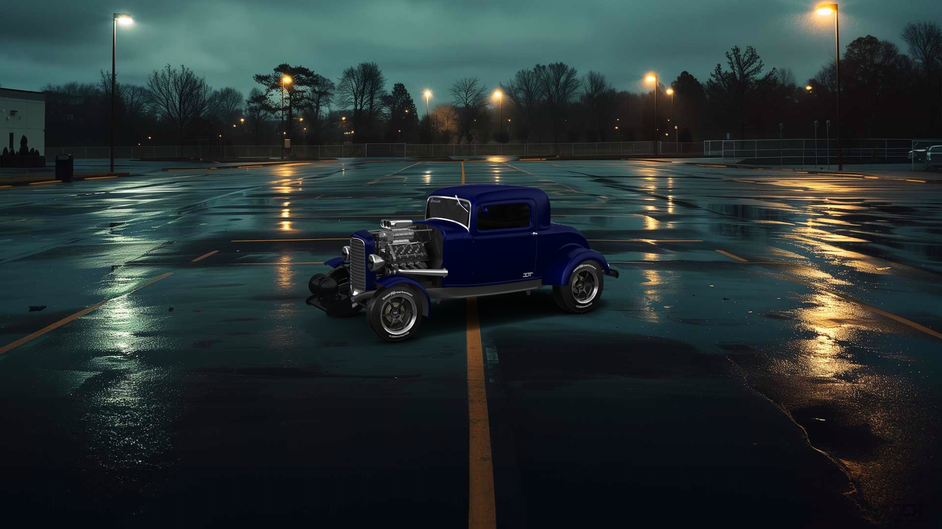 Ford Model B Deluxe 2 Door Coupe 1932