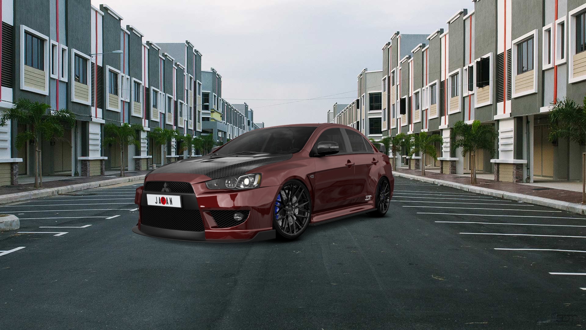 Mitsubishi Lancer Evolution X Sedan 2008 tuning