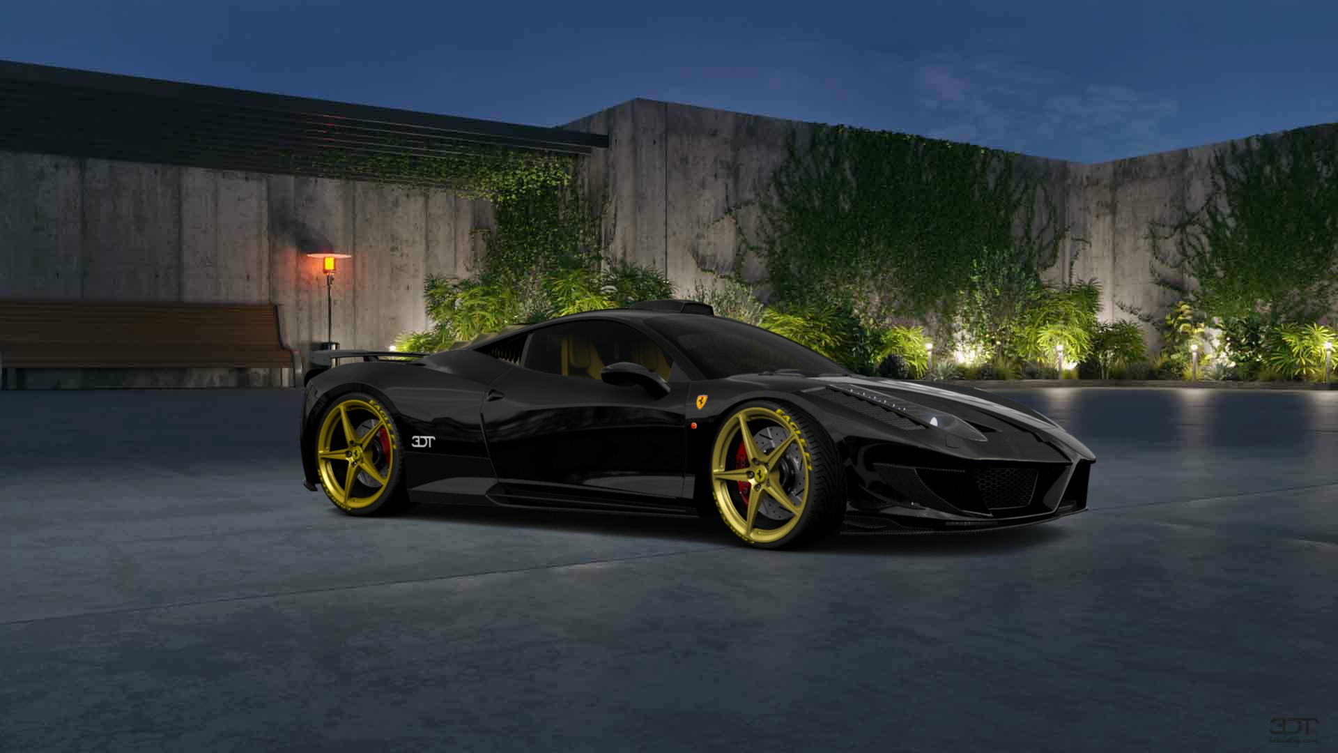 Ferrari 458 Italia 2 door spider 2010 tuning