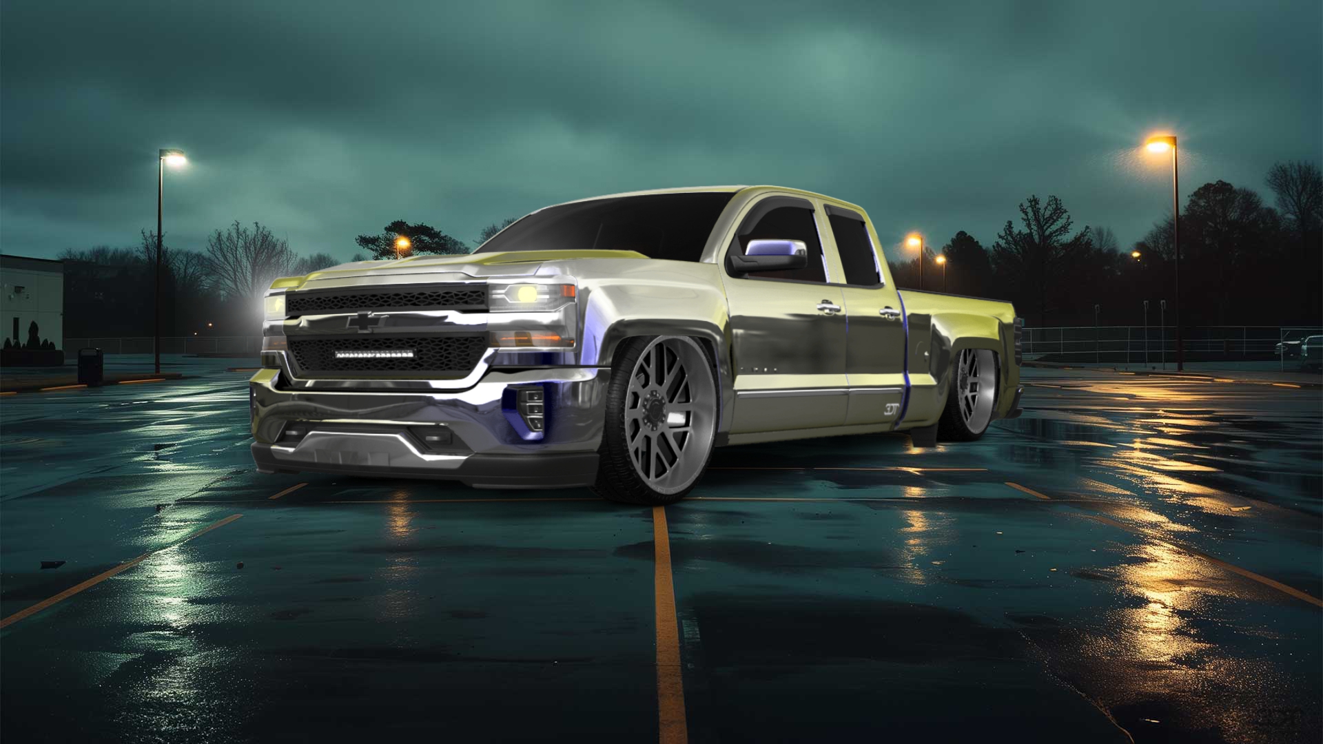 Chevrolet Silverado 1500 6.5 ft box 4 Door pickup truck 2016 tuning