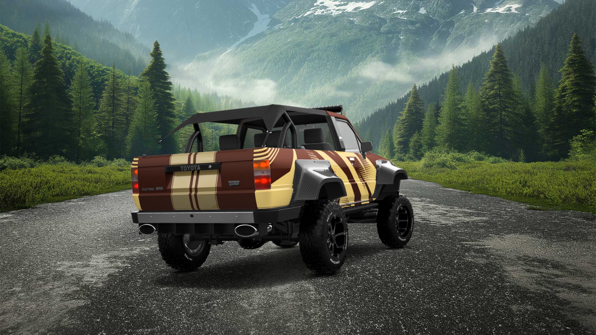 Toyota 4Runner 3 Door SUV 1984