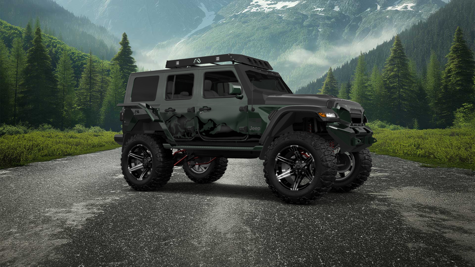 Jeep Wrangler Rubicon JL 4 Door SUV 2017