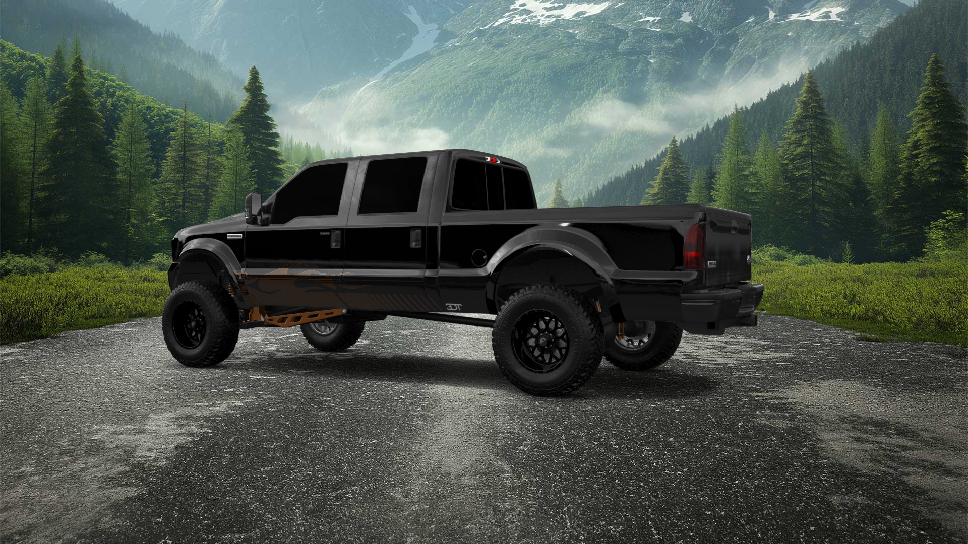 Ford F-250 Crew Cab 4 Door pickup truck 1999
