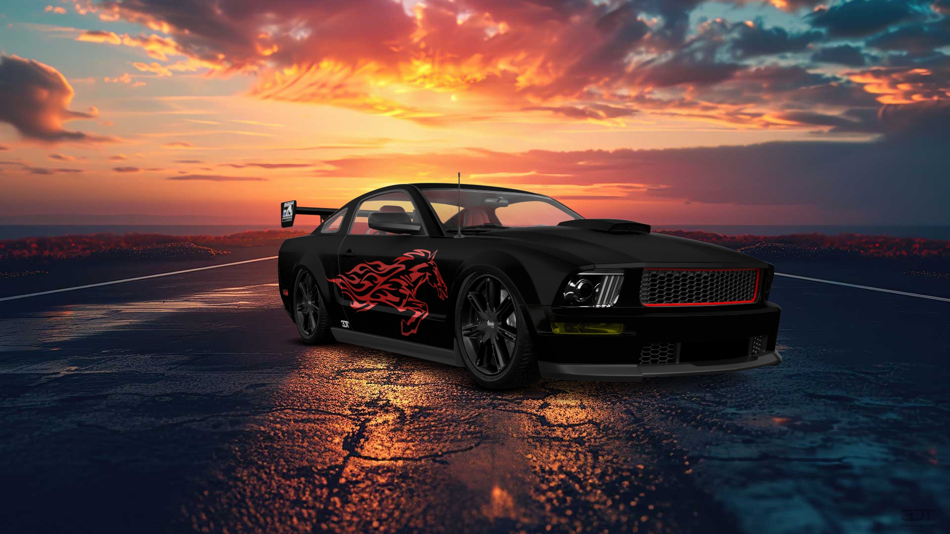 Ford Mustang 2 Door Coupe 2006 tuning