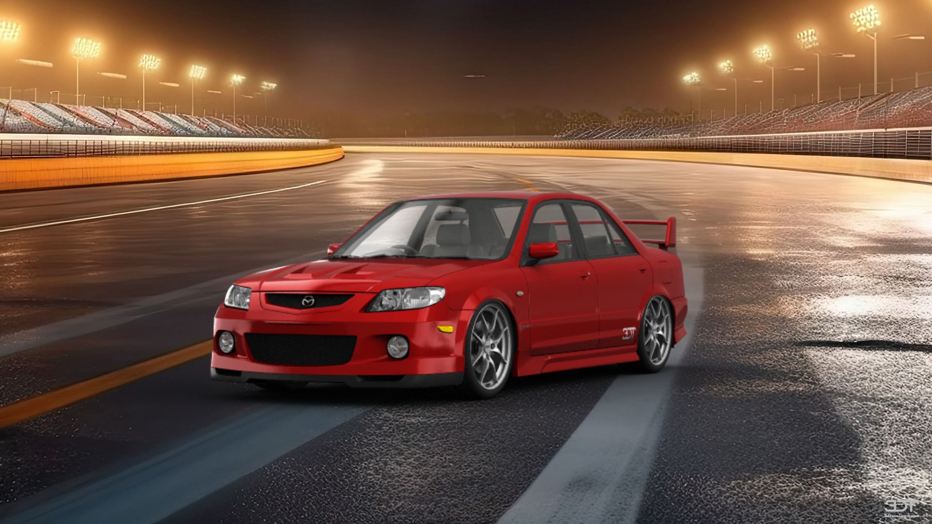 Tuning Mazda Familia Sedan 2001