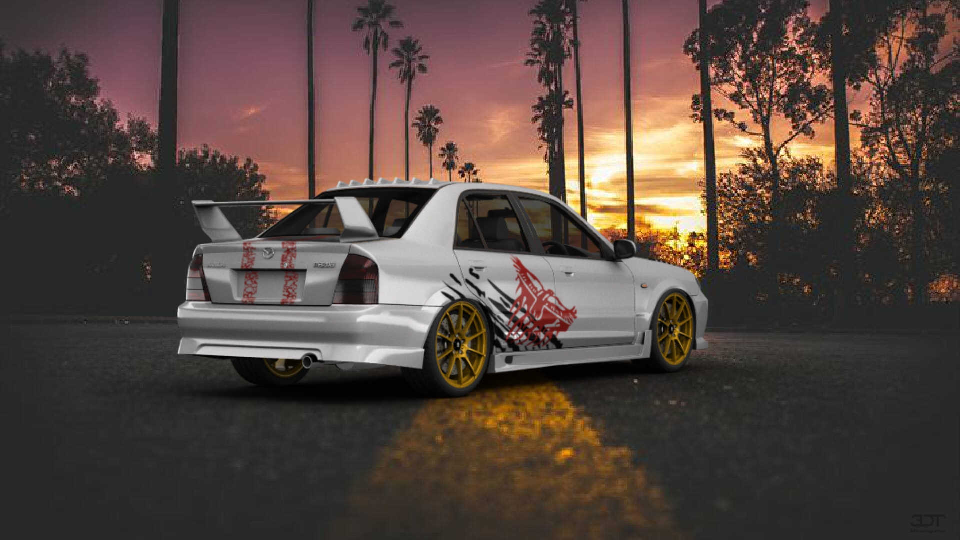 Mazda Familia Sedan 2001 tuning