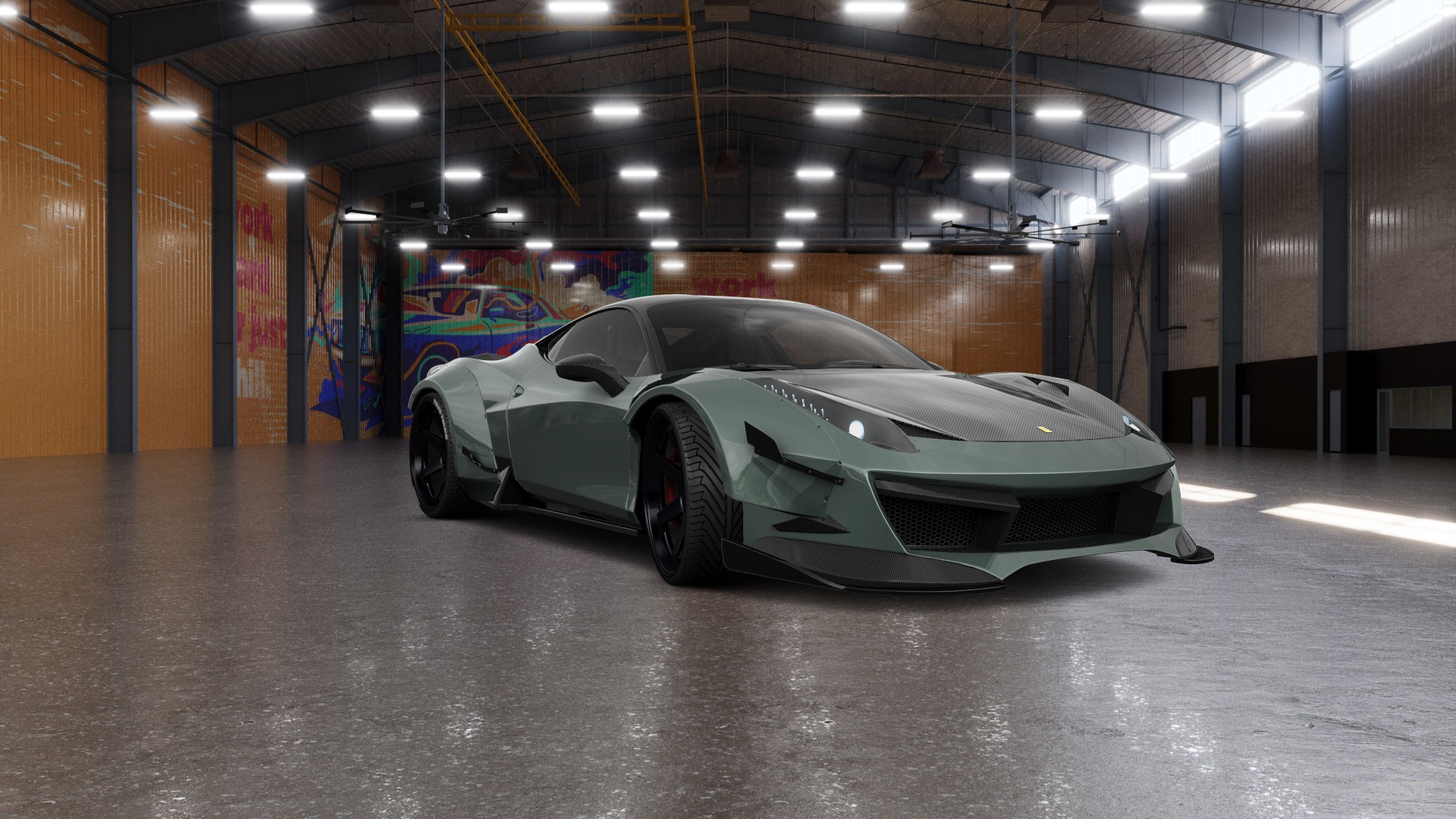 Ferrari 458 Italia 2 door spider 2010