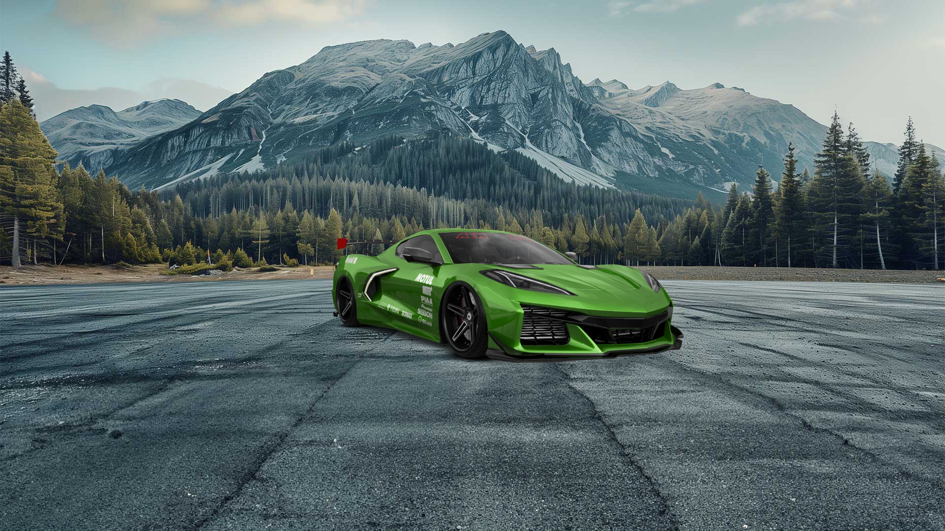 Chevrolet Corvette 2 door targa top 2020 tuning
