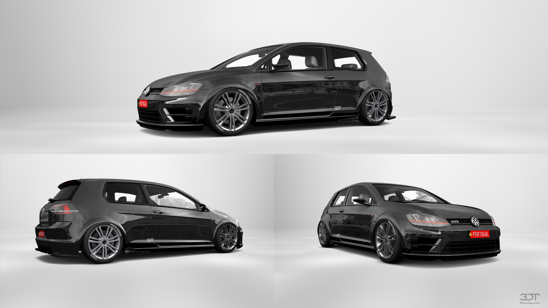 Volkswagen Golf 7 3 Door Hatchback 2013 tuning