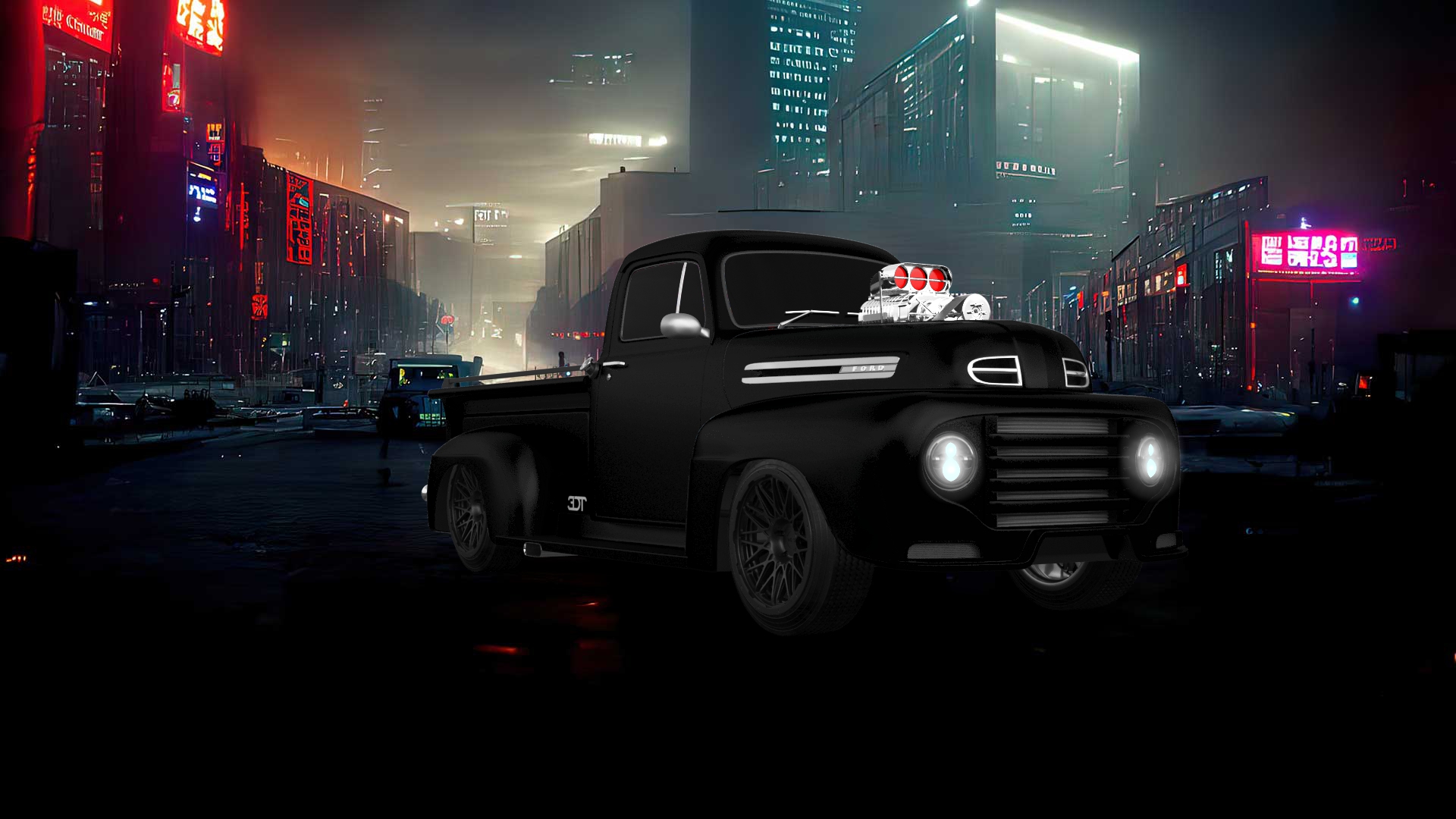 Ford F1 2 Door pickup truck 1949