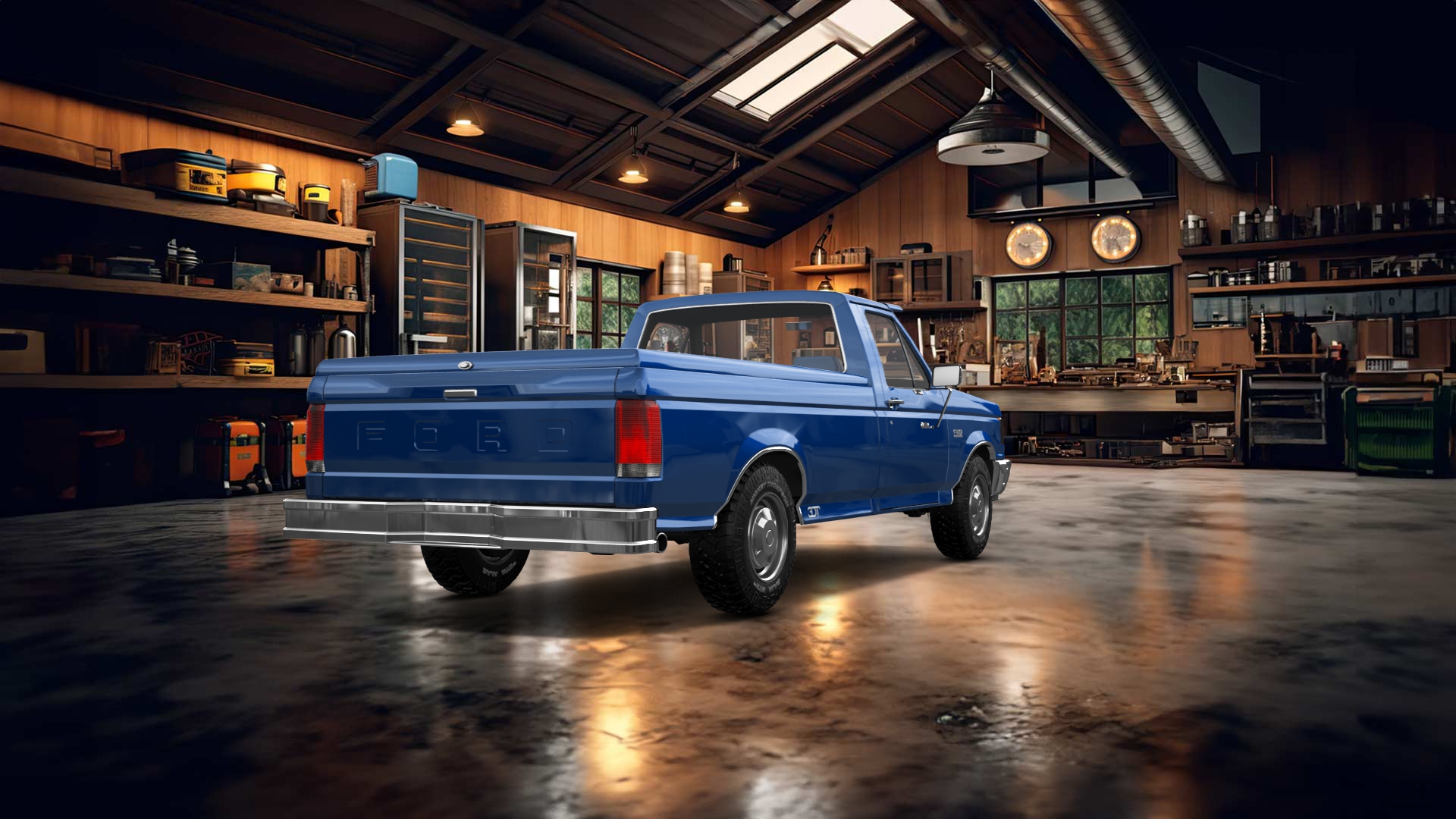 Ford F-150 2 Door pickup truck 1987