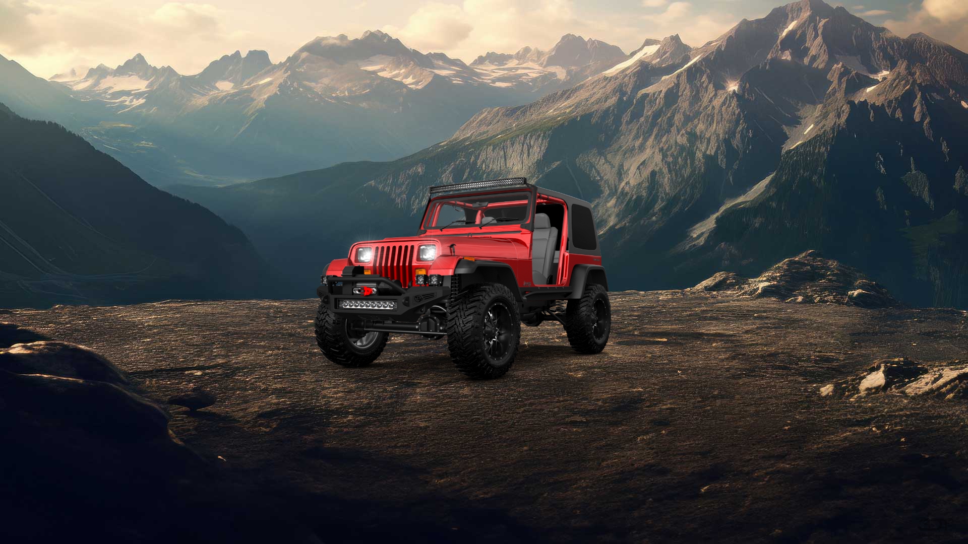 Jeep Wrangler YJ 2 Door SUV 1990 tuning