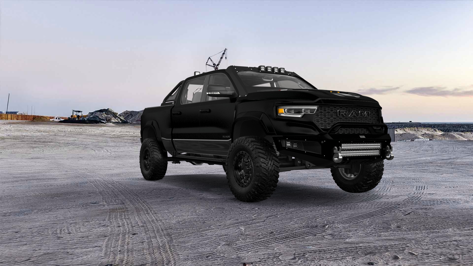 Dodge Ram 1500 TRX 4 Door pickup truck 2021 tuning