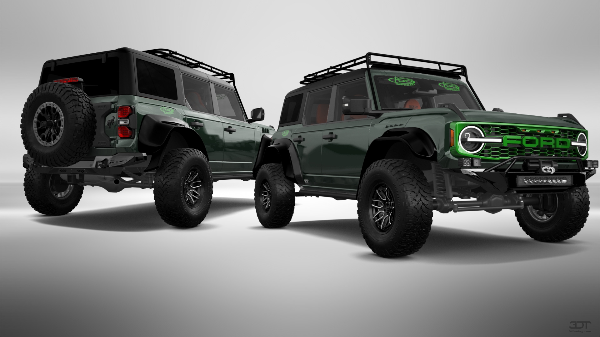 Ford Bronco Raptor 4 Door pickup truck 2022 tuning