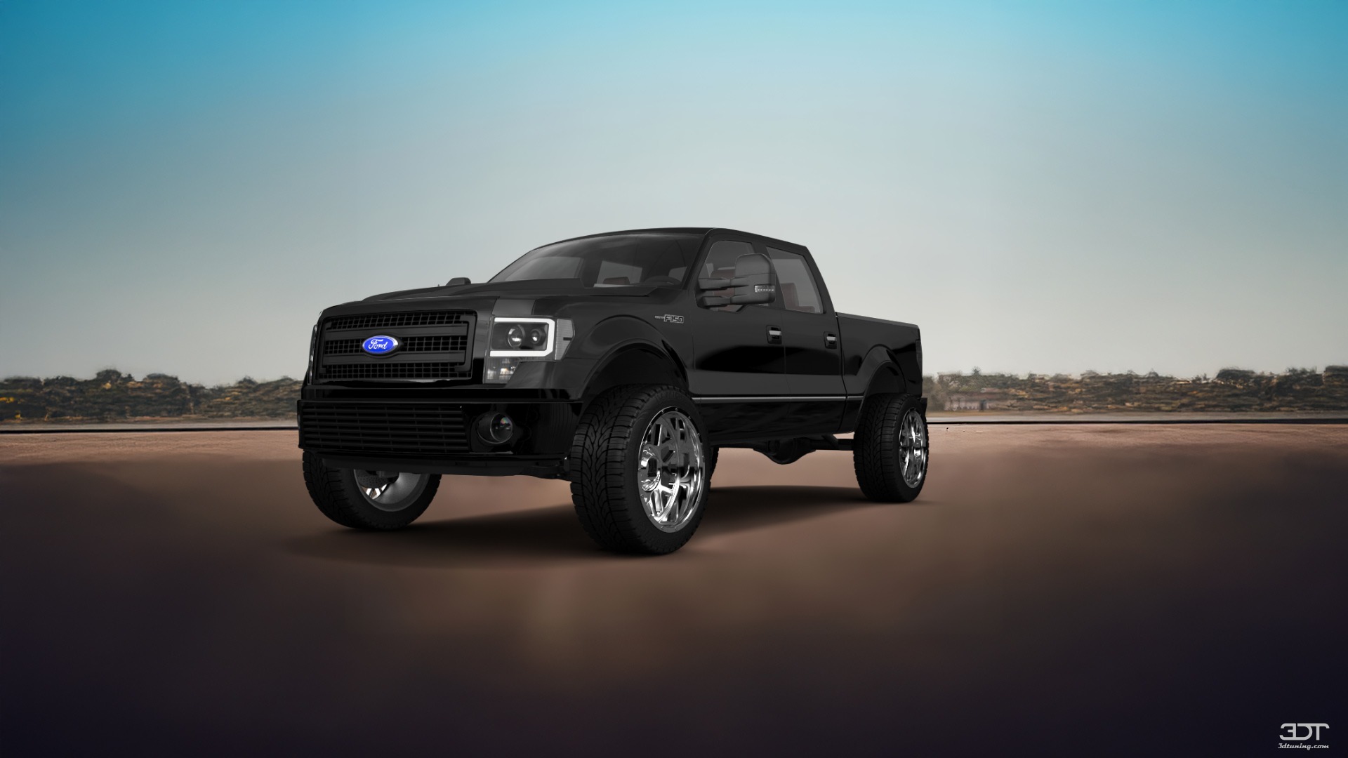 Ford F-150 Crew Cab 4 Door pickup truck 2013 tuning